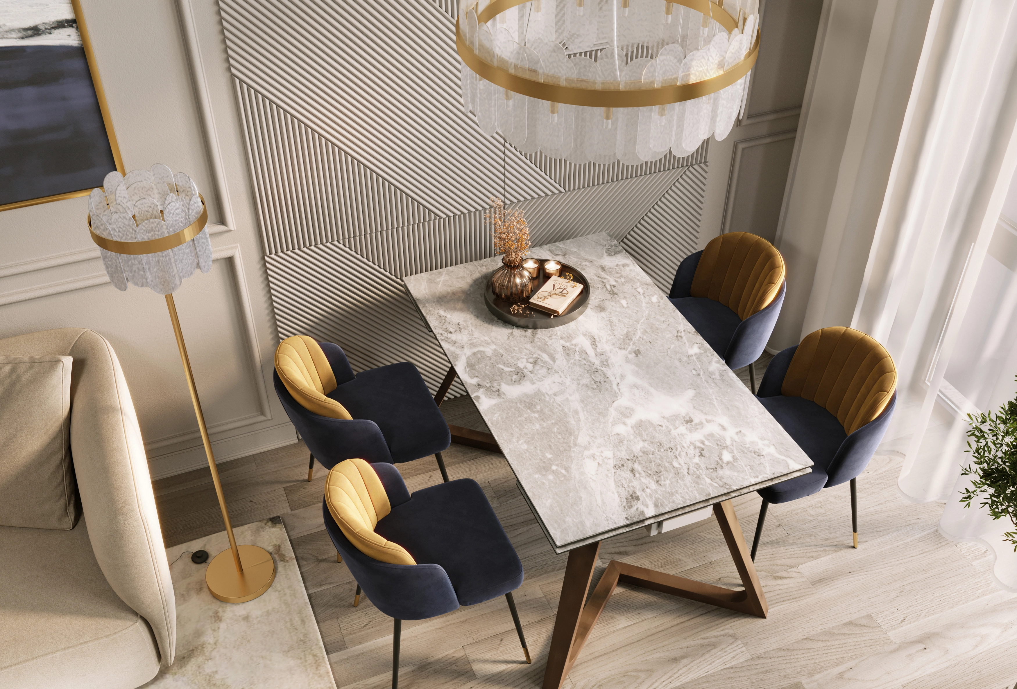 Модные столы для гостиной