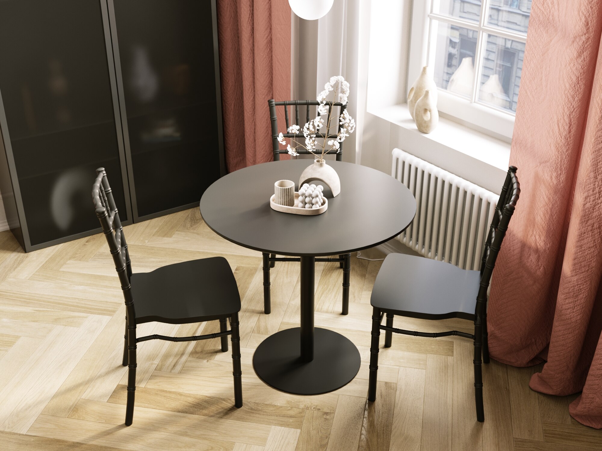 Обеденный стол для маленькой кухни