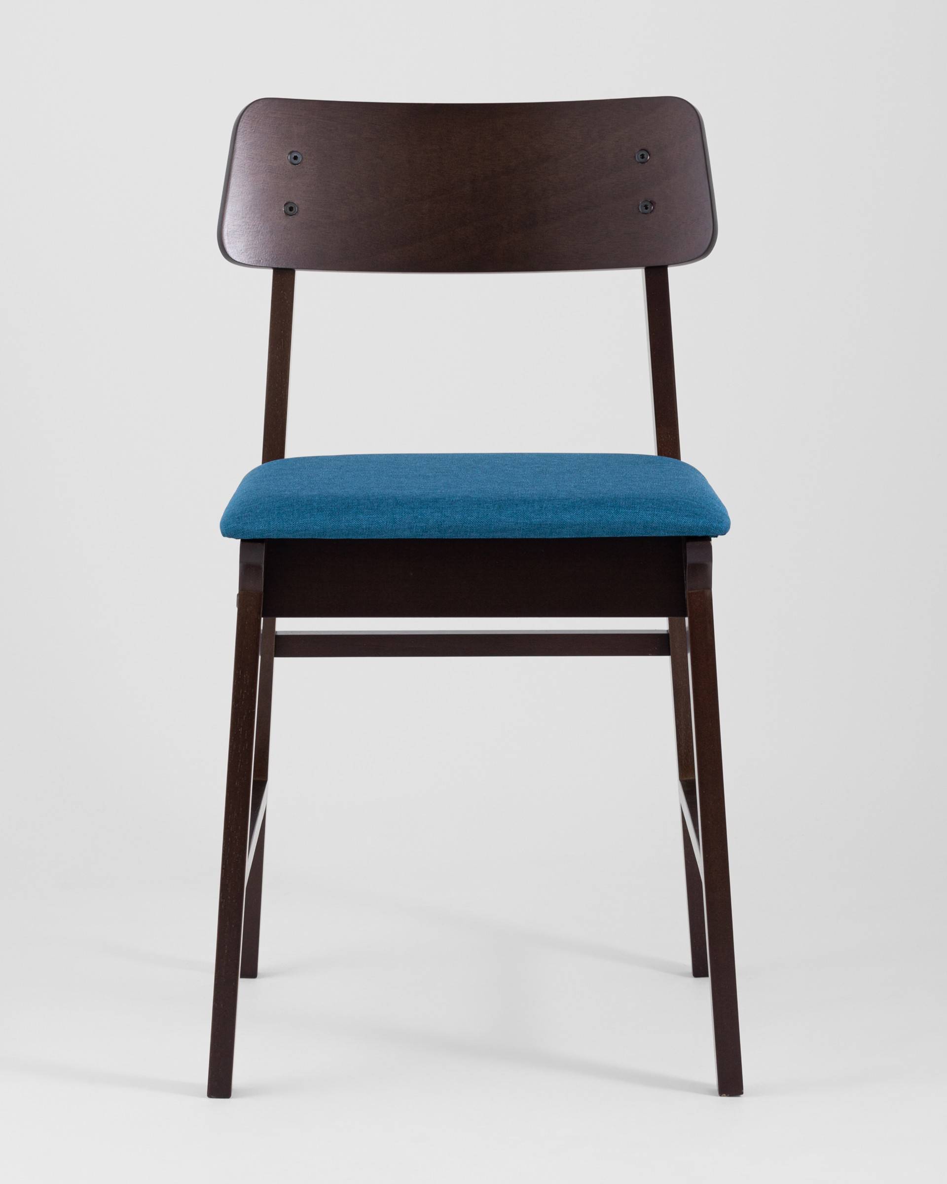 Стул кресло 59х59х110 см синий с подстаканником 120 кг green day