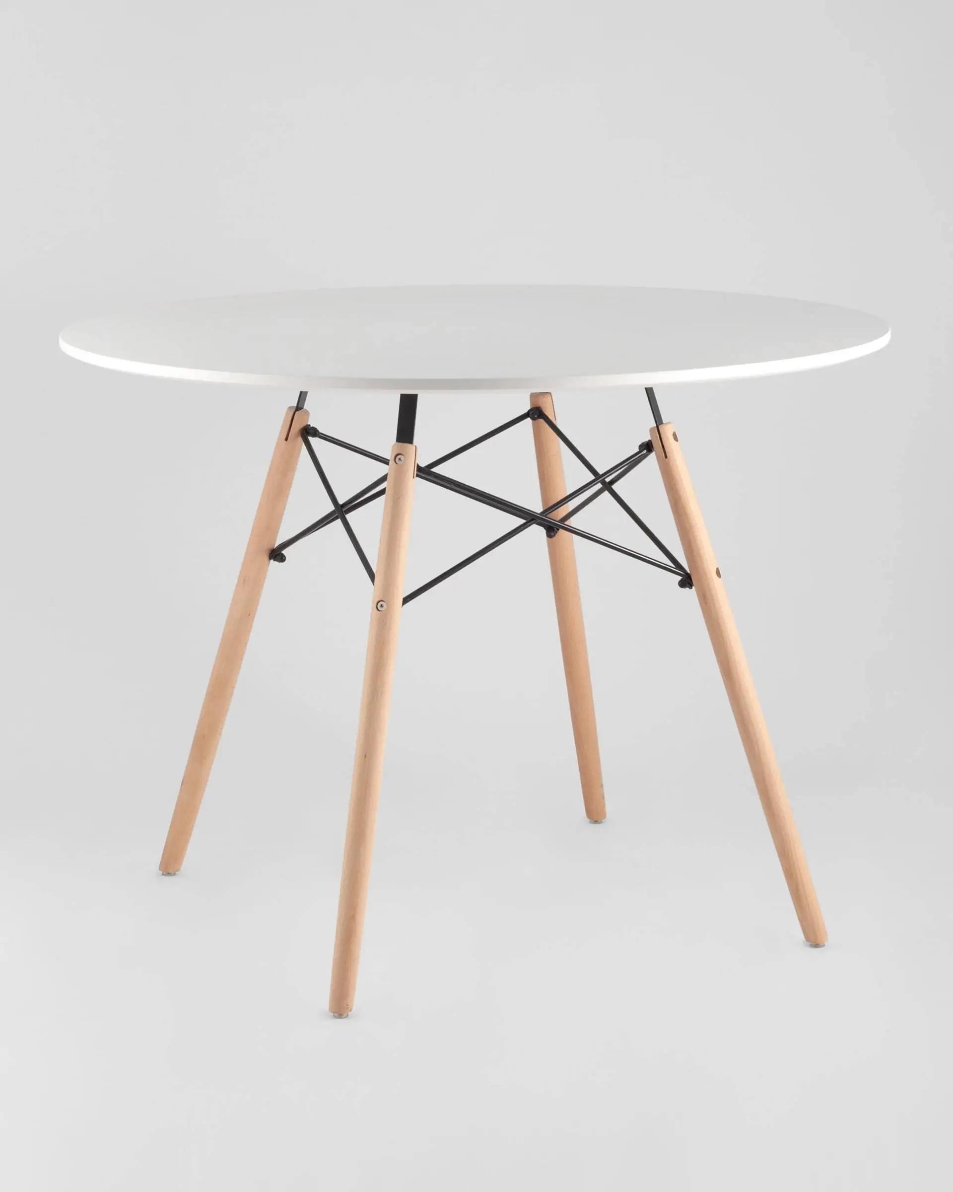 Обеденная группа стол DSW NEW D100, 6 стульев DSR