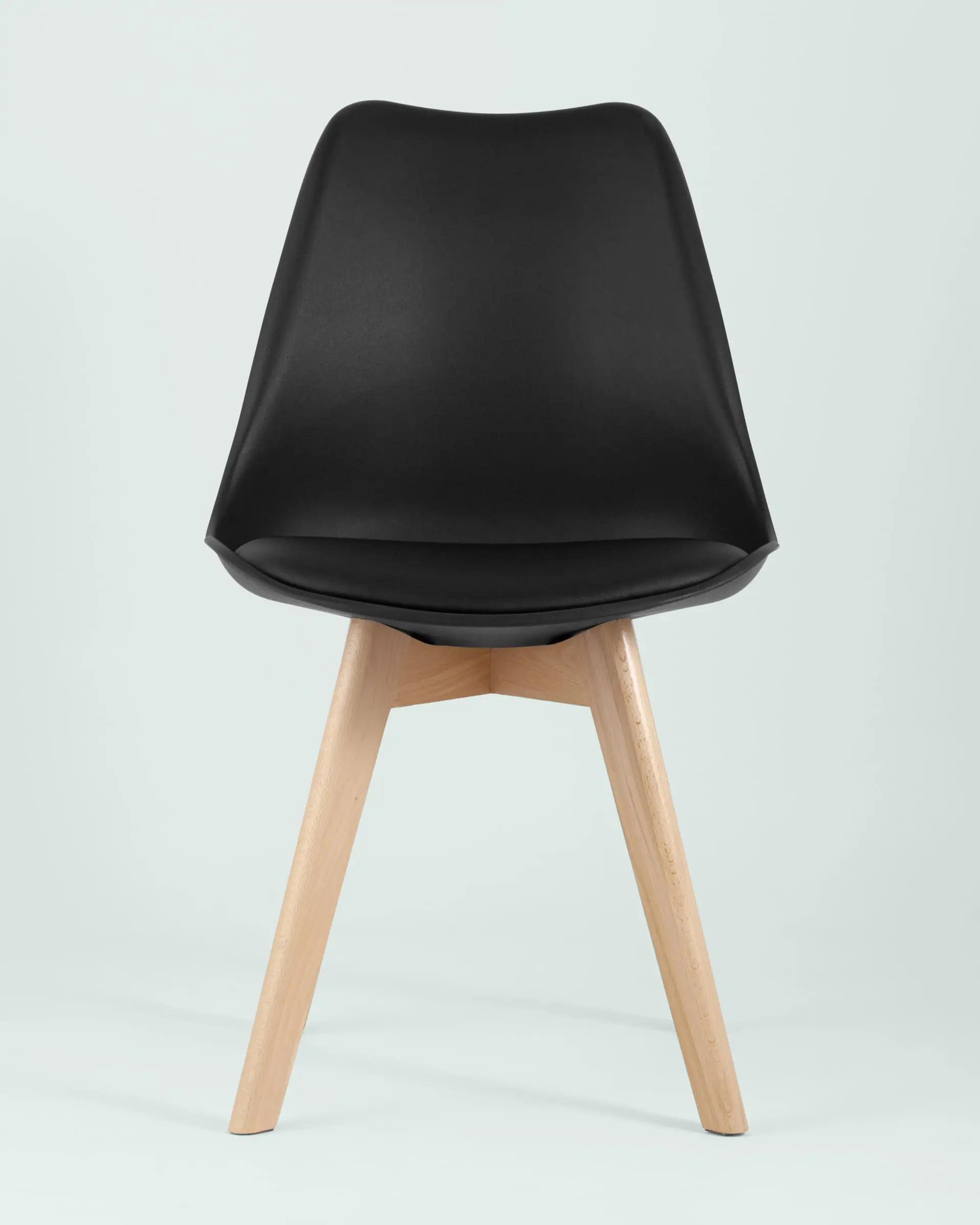 Обеденная группа стол DST, 3 стула Frankfurt черный