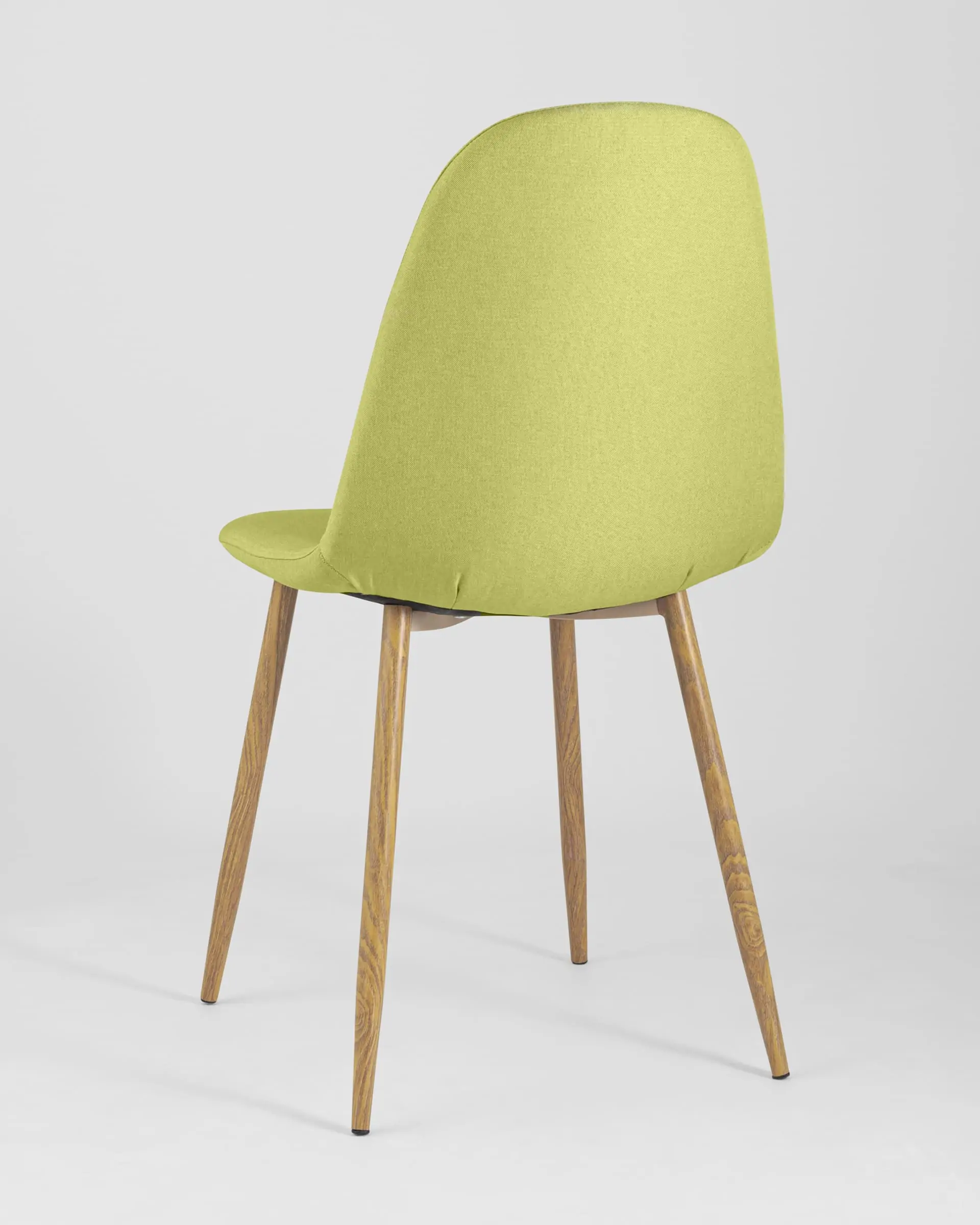 Обеденная группа стол круглый DST NEW D=80, 2 стула Валенсия SNвелюр фисташковый