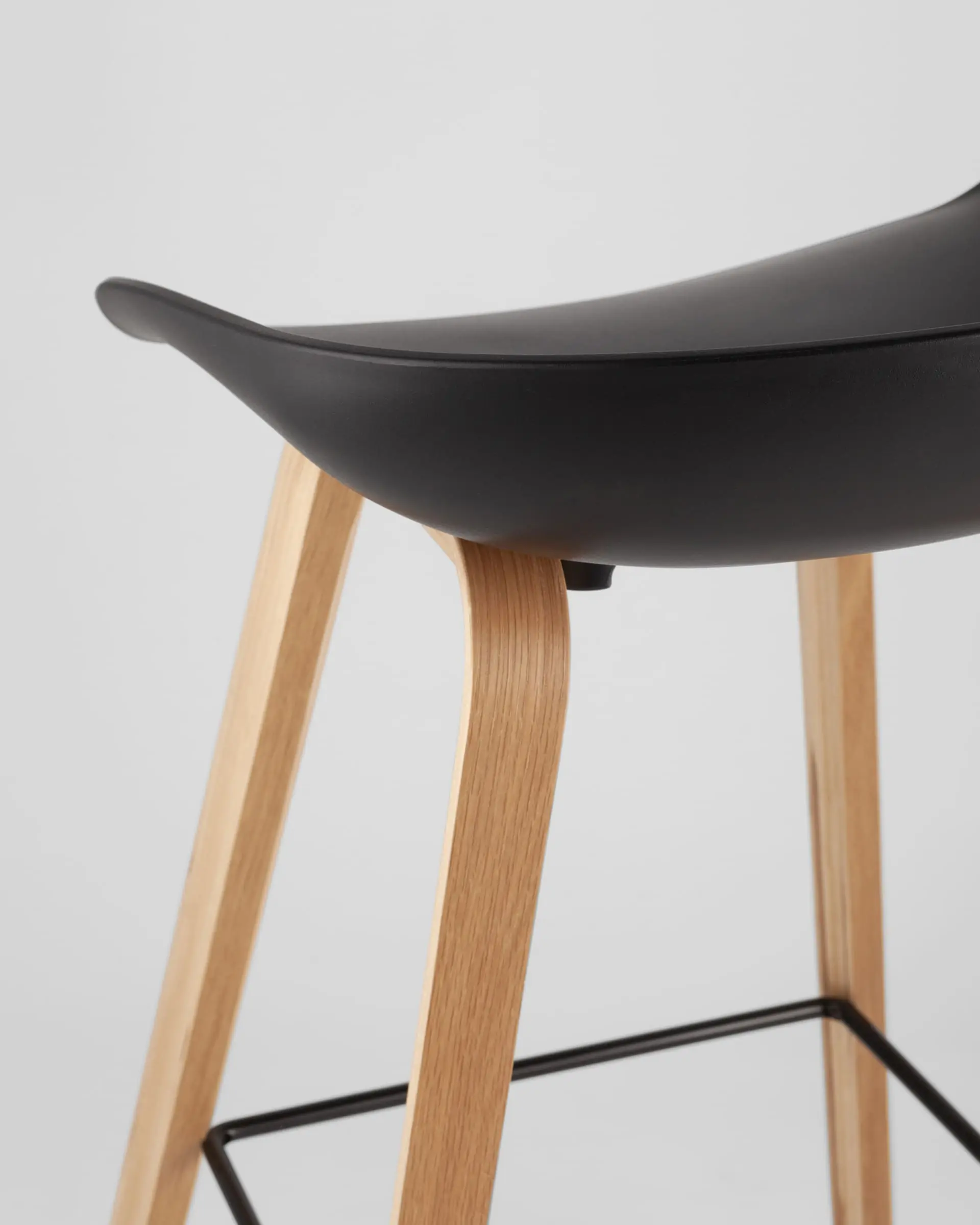 Обеденная группа стол барный DSW NEW 120*60*106 см белый, 4 барных стула LIBRA черный