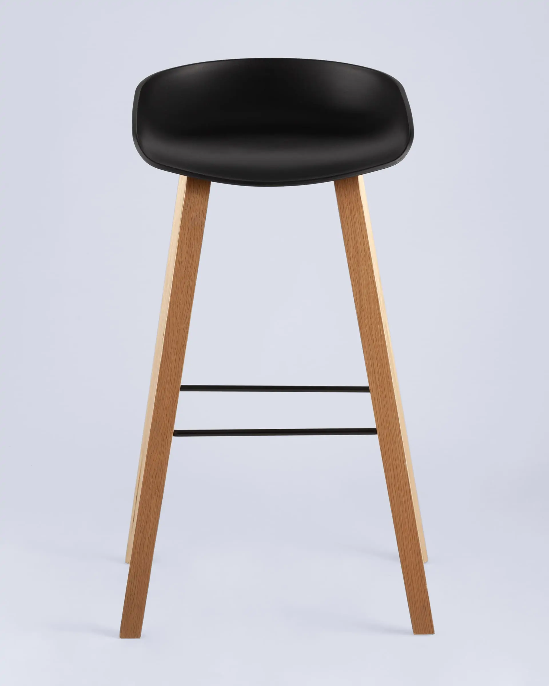 Обеденная группа стол барный DSW NEW 120*60*106 см белый, 3 барных стула LIBRA черный