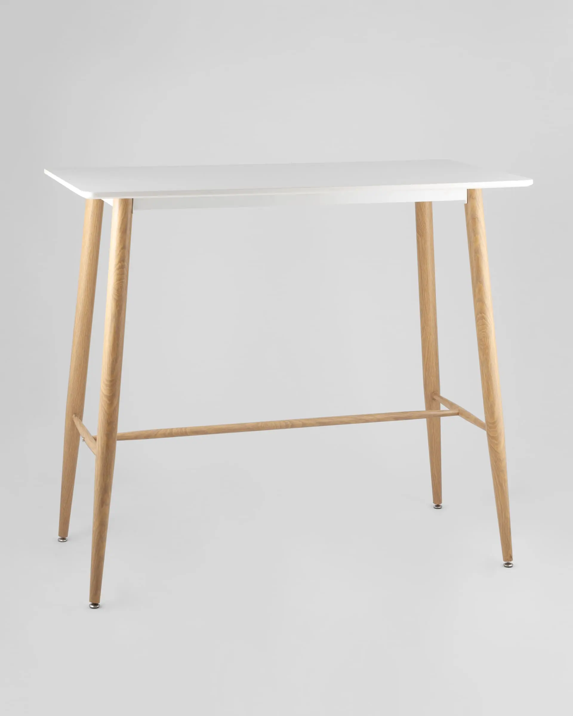 Обеденная группа стол барный DSW белый, 2 барных стула Мартин белый