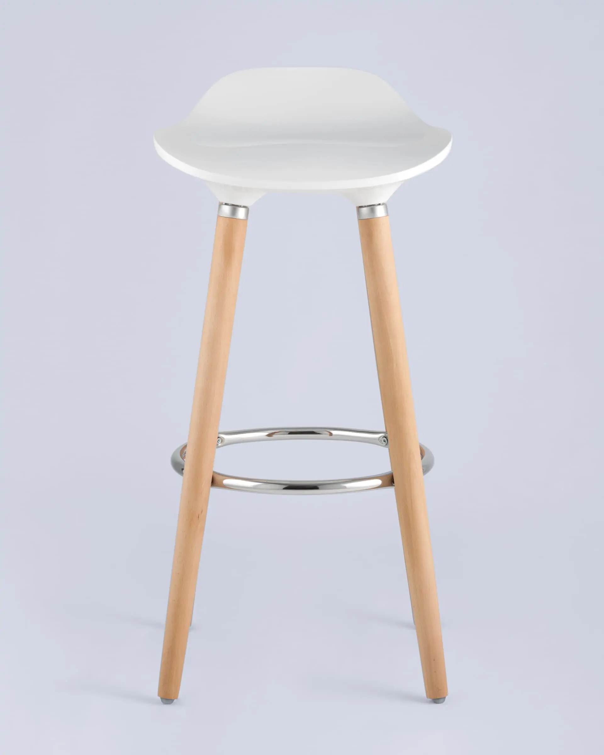 Обеденная группа стол барный NEW 120*60*106 см, 4 барных стула Модерн белый