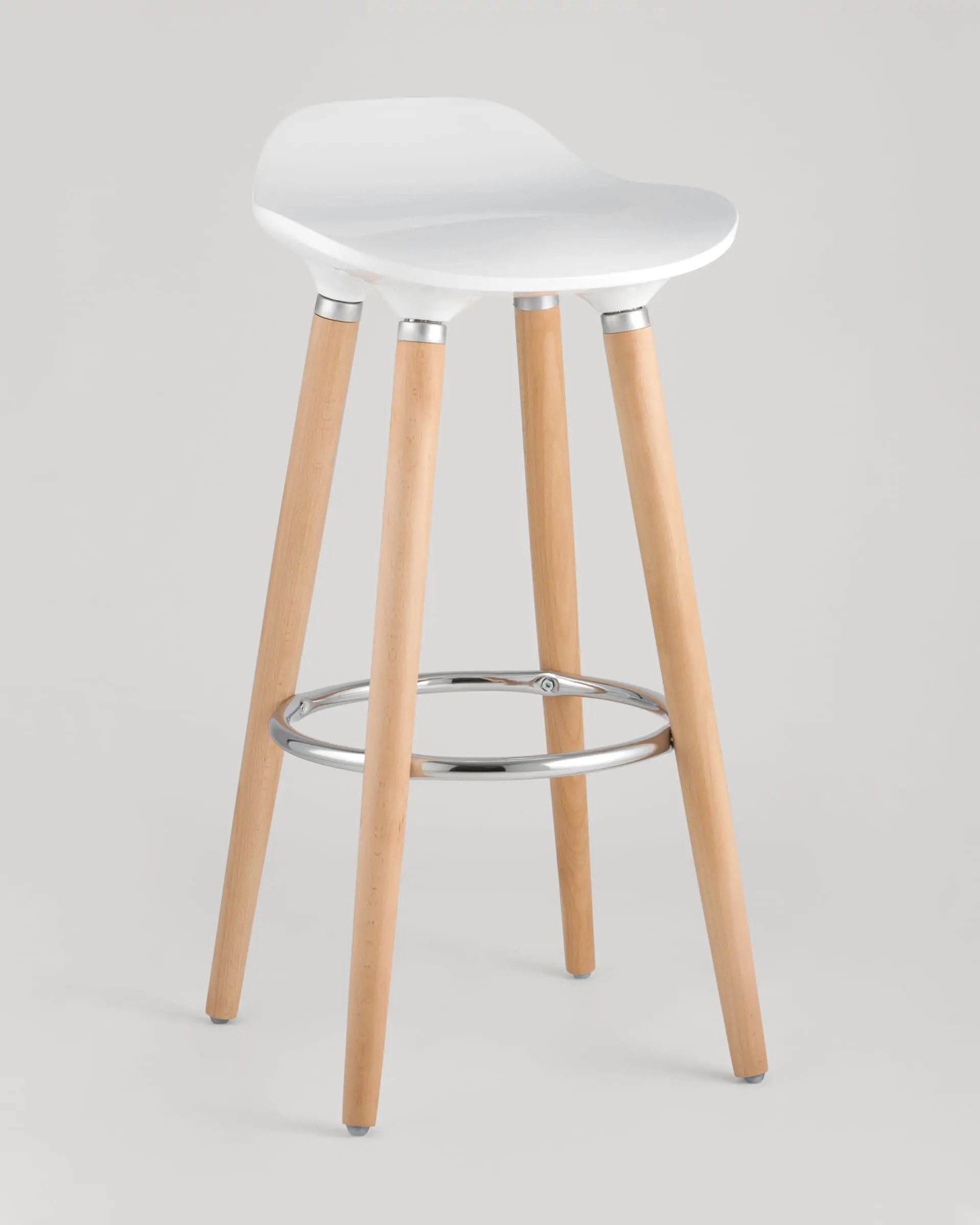 Обеденная группа стол барный NEW DSW белый, 2 барных стула Модерн белый