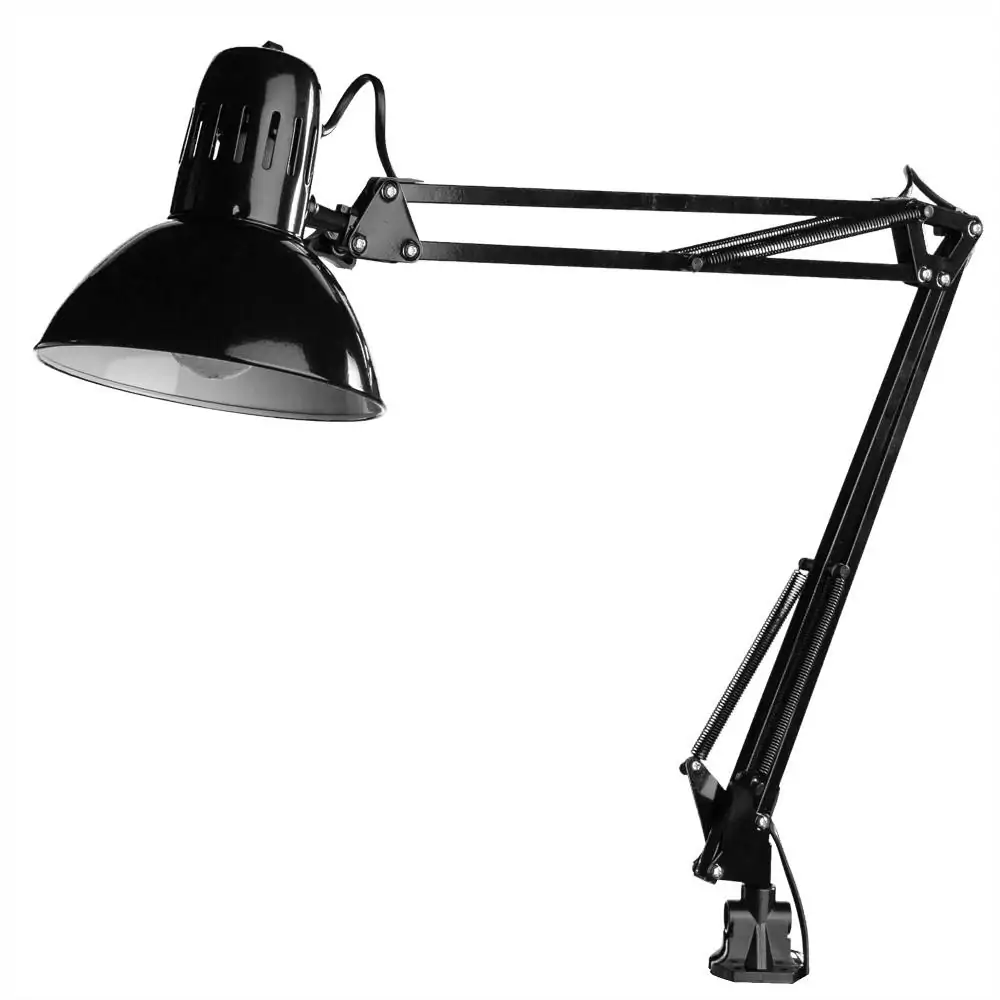 Настольная лампа офисная Arte Lamp a6068lt-1bk Senior