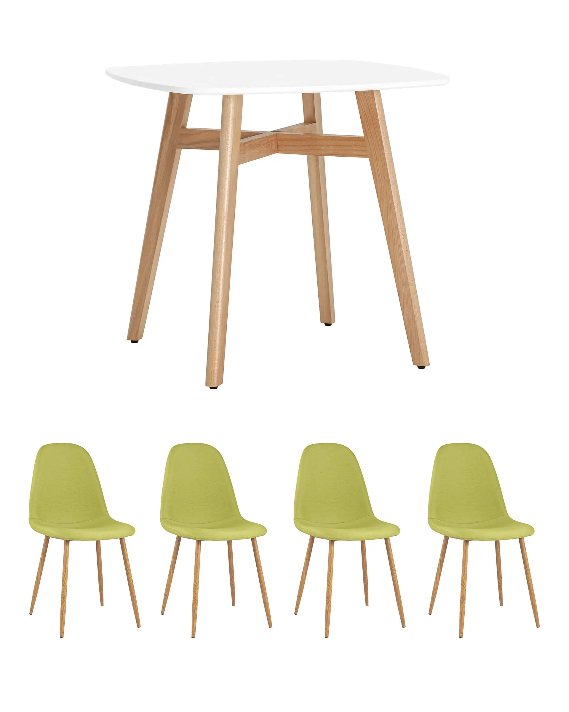 Стол Stool Group DSW d80 белый