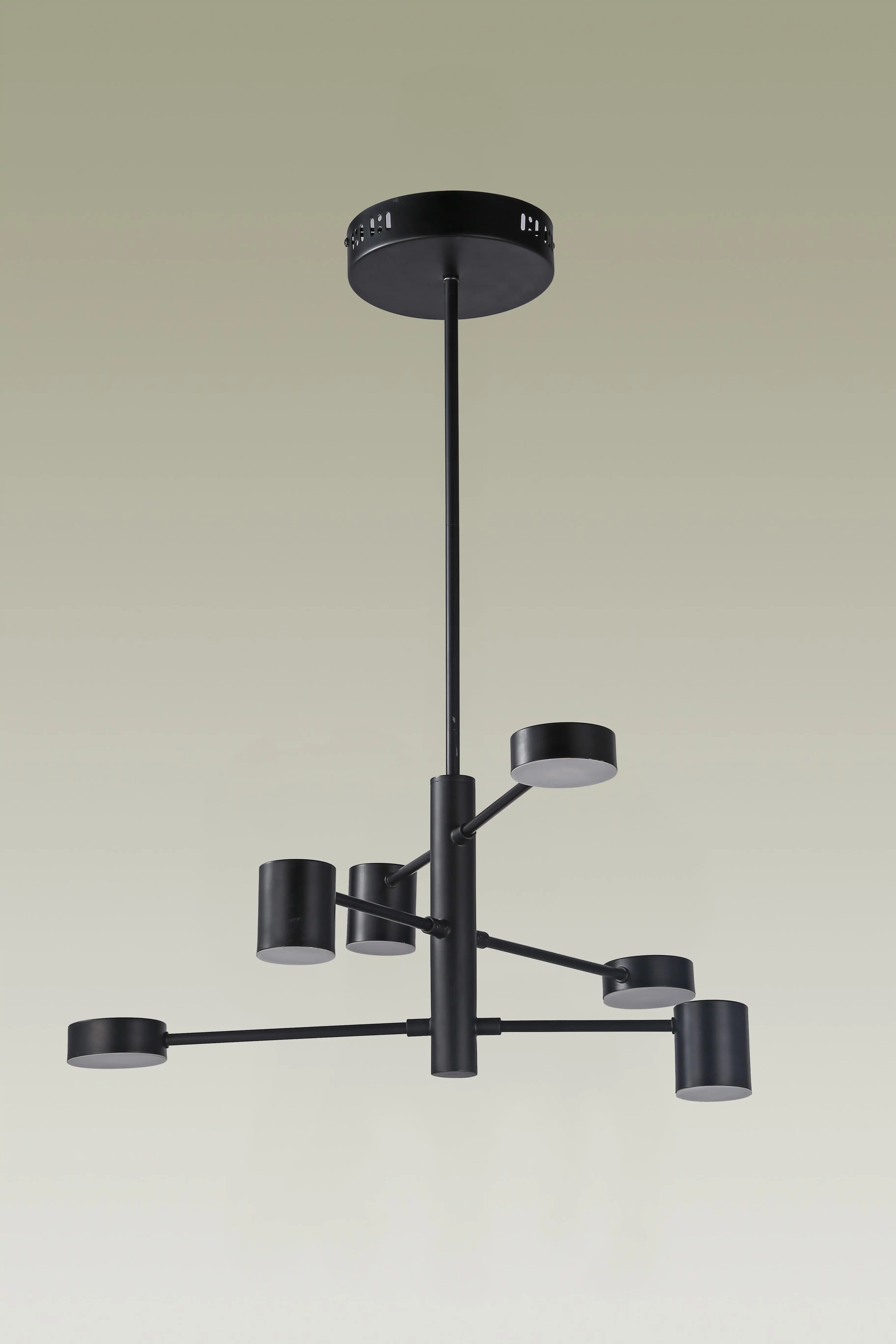 Люстра на штанге Moderli V2740-6CL Lewes