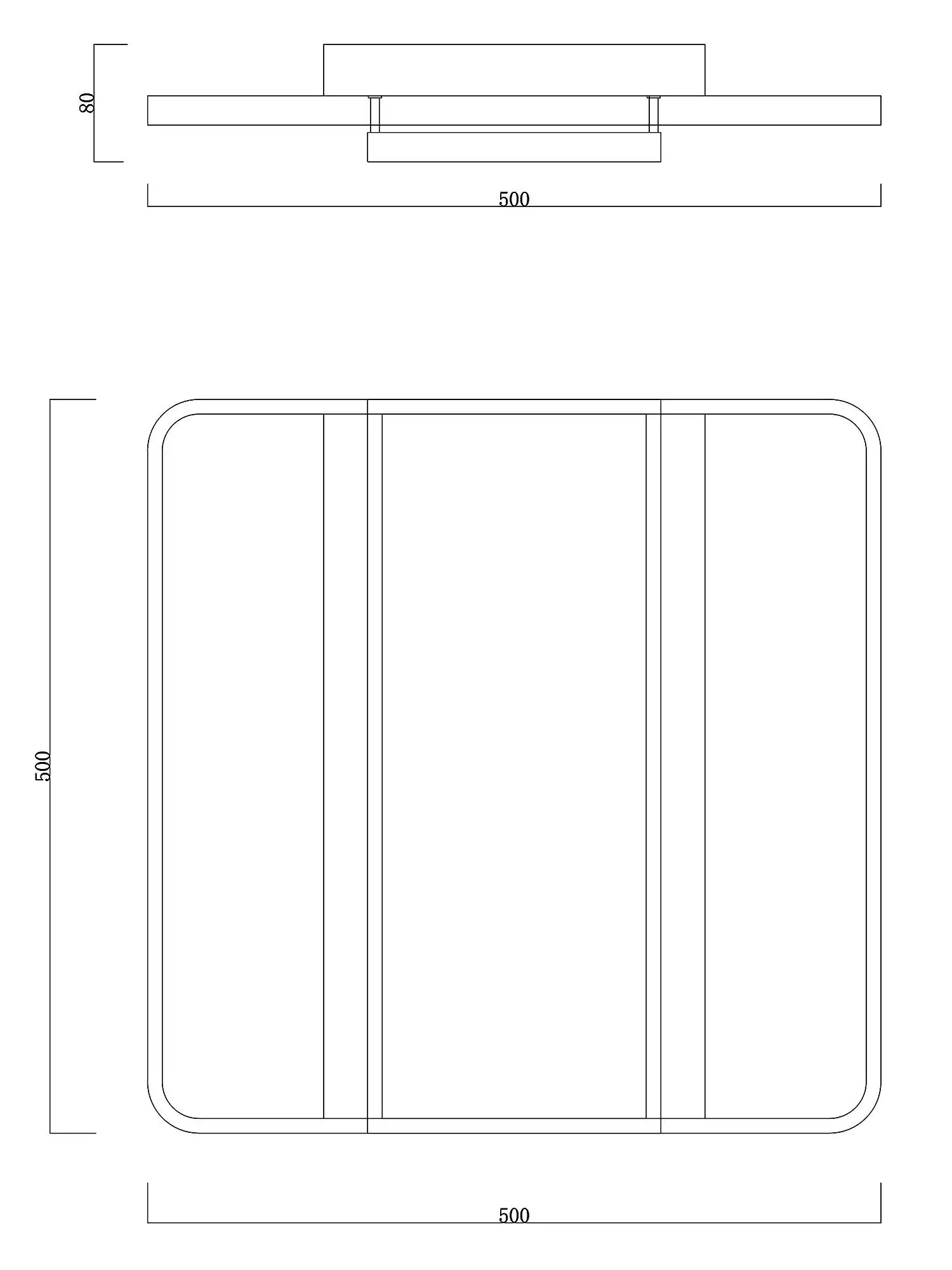 Светильник потолочный светодиодный Moderli V1062-CL Criteo