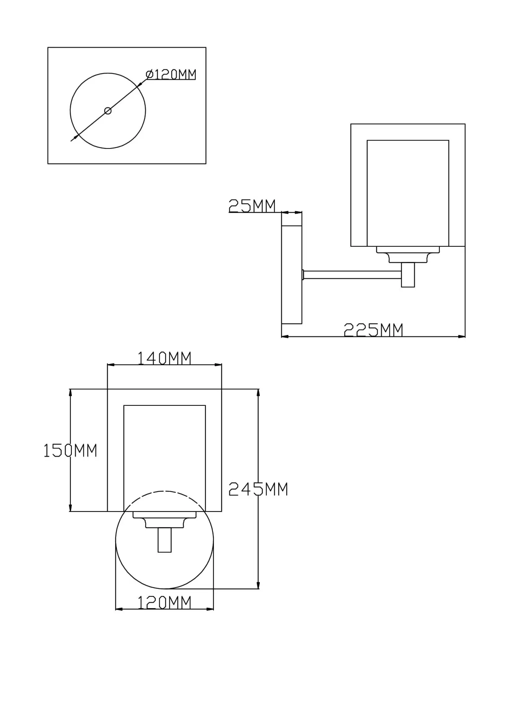 Бра Moderli V2520-1W Maximilian