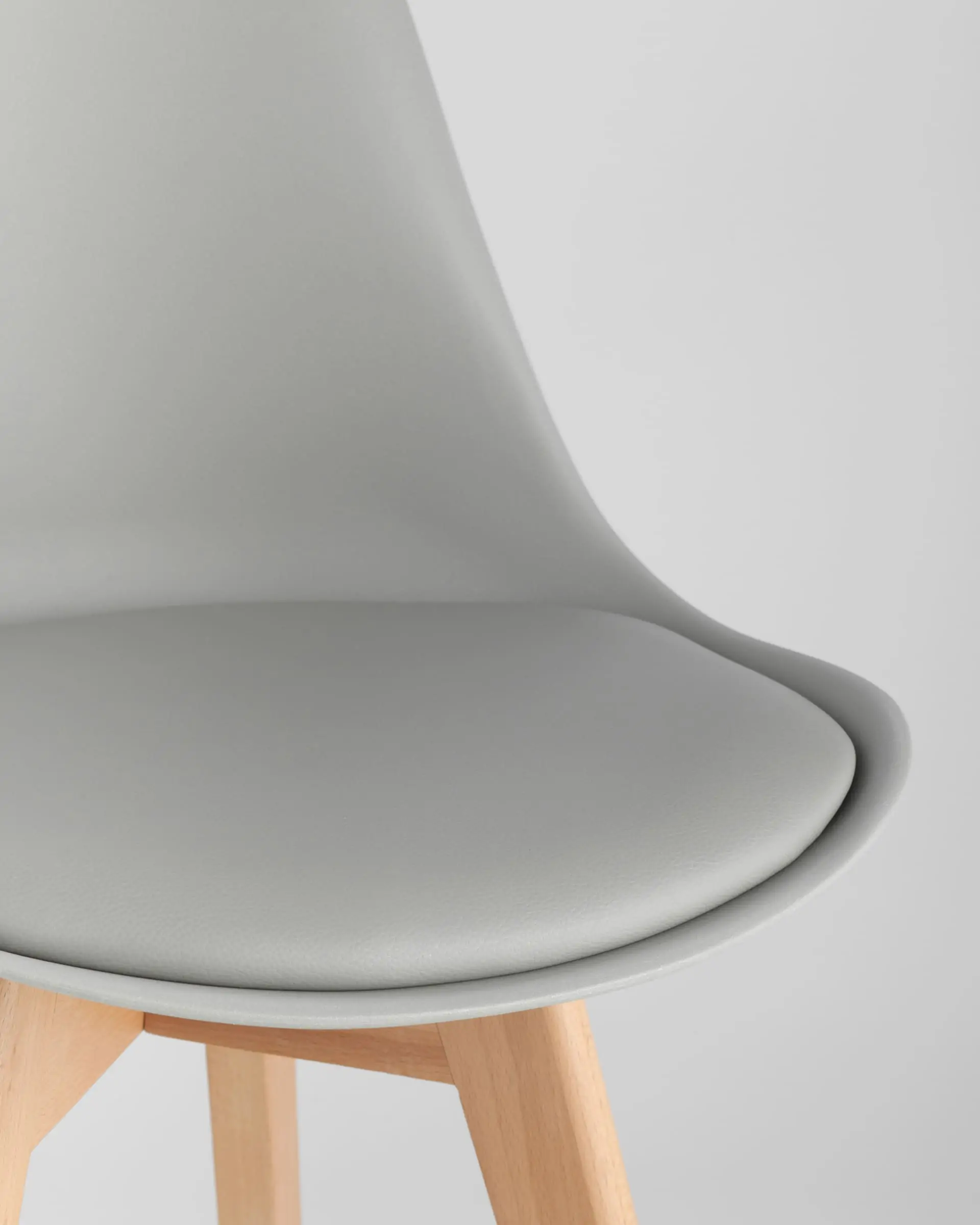 Обеденная группа стол раскладной Берген 160-220*90, 4 стула Frankfurt серый