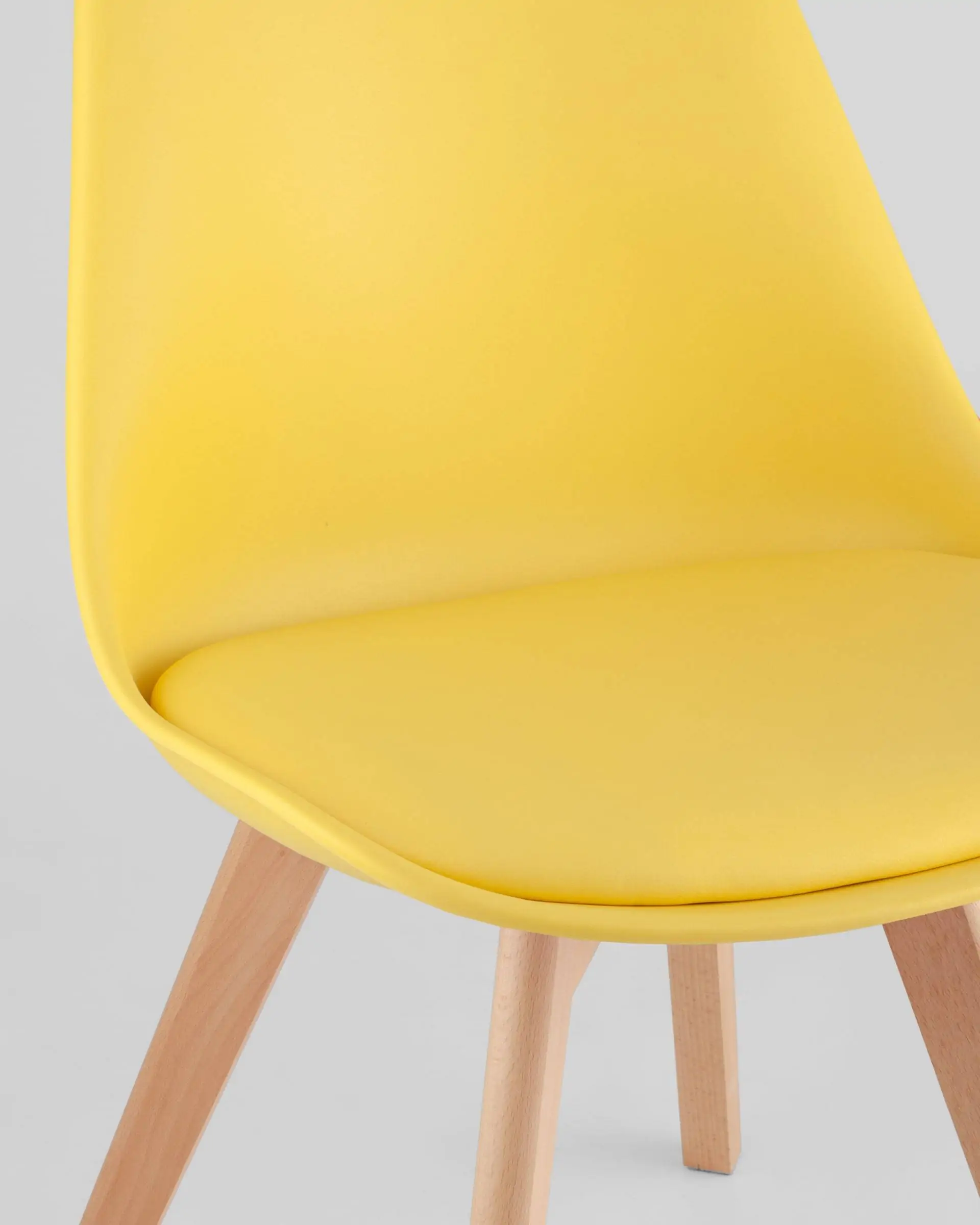 Обеденная группа стол раскладной Берген 160-220*90, 4 стула Frankfurt желтый