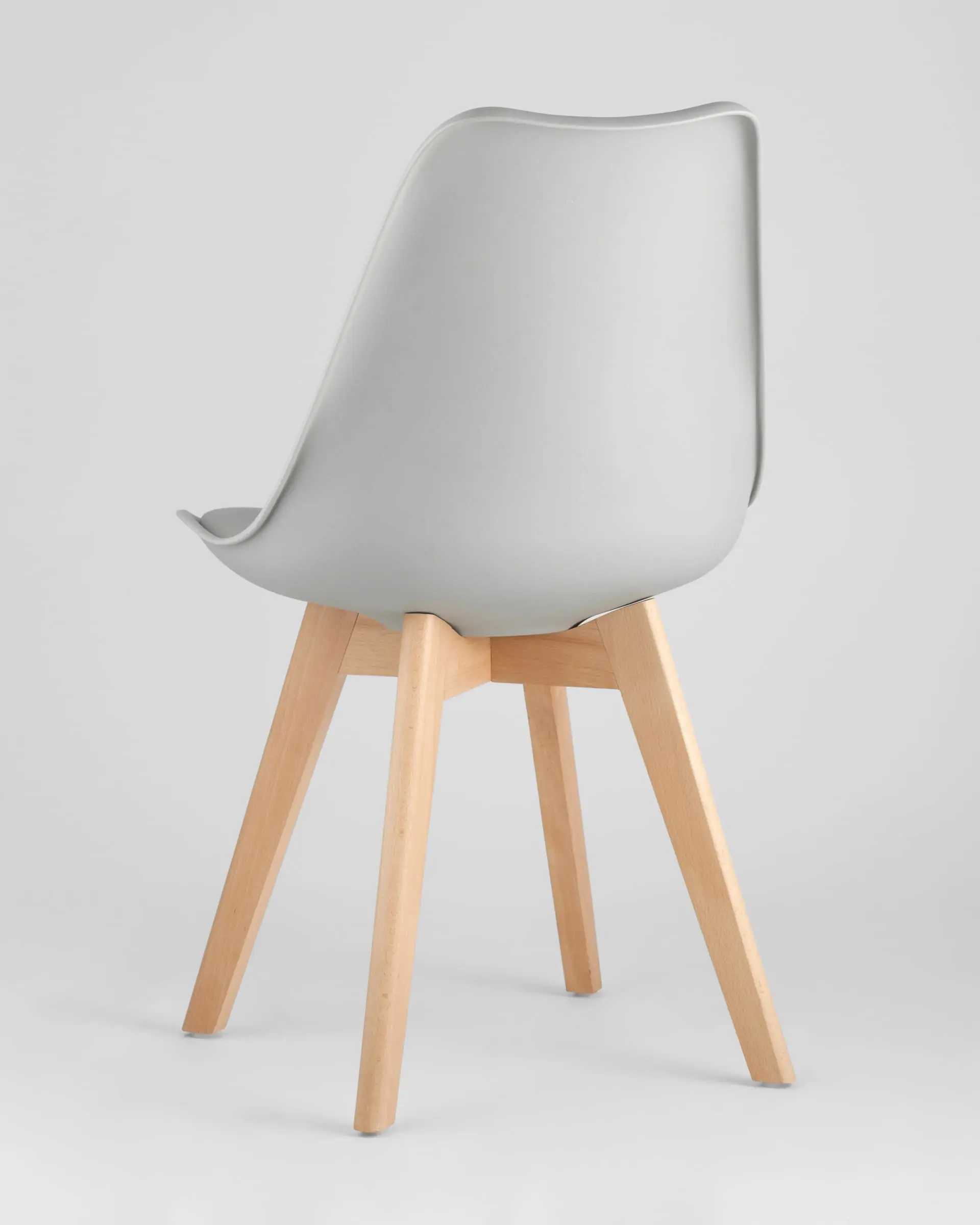 Обеденная группа стол Стокгольм 160-220*90, 6 стульев Frankfurt серые