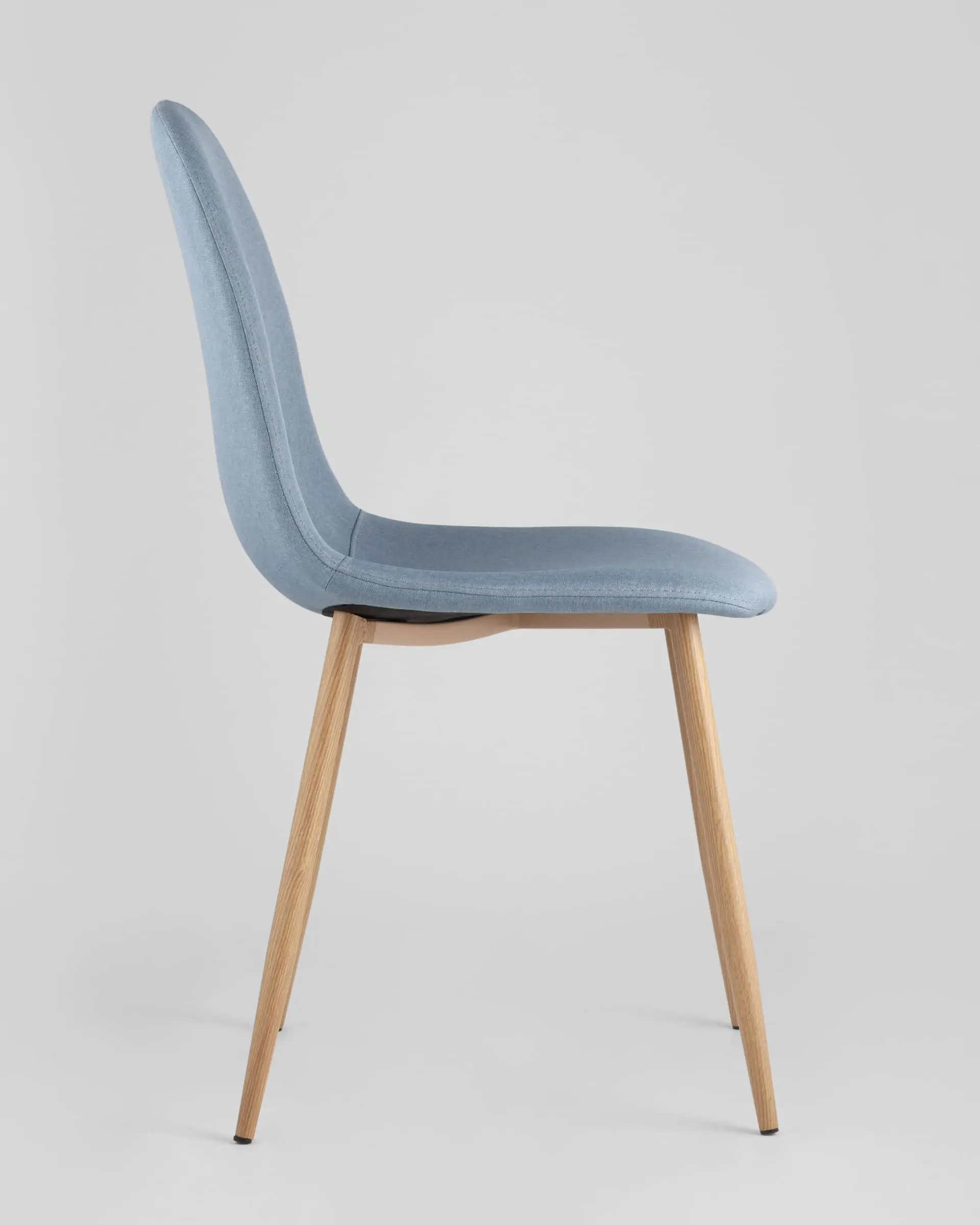 Обеденная группа стол Берген 120-180*80, 4 стула Валенсия голубые