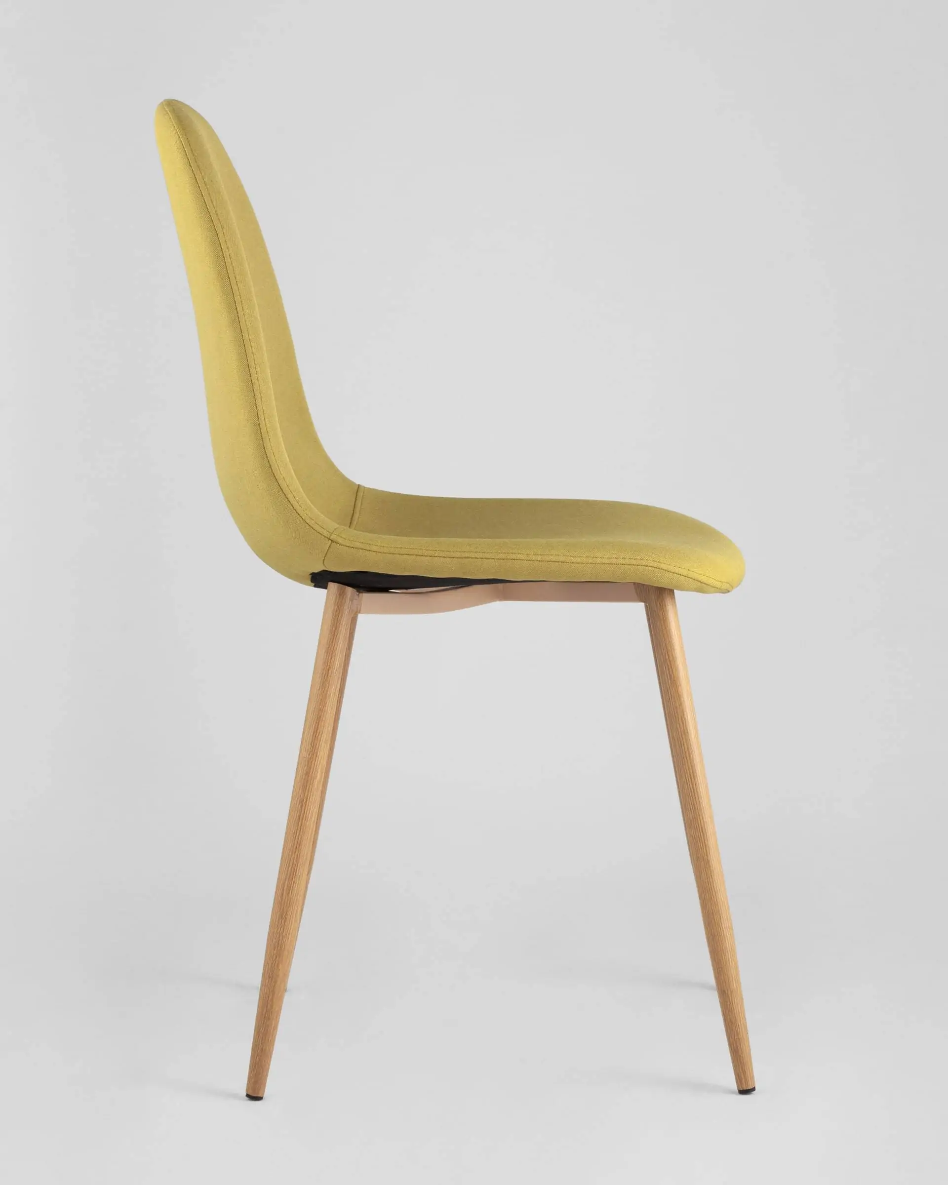 Обеденная группа стол Берген 120-180*80, 4 стула Валенсия желтые