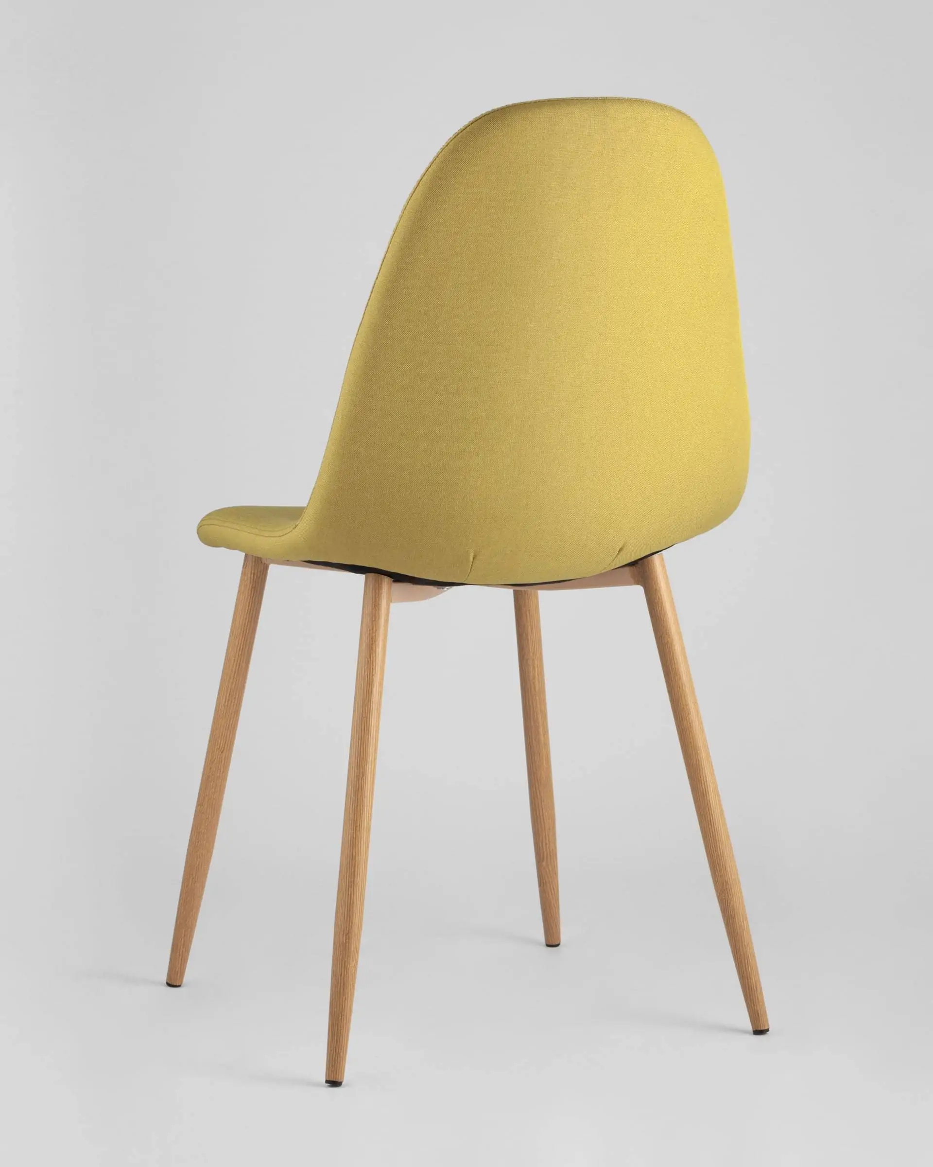 Обеденная группа стол Берген 120-180*80, 4 стула Валенсия желтые