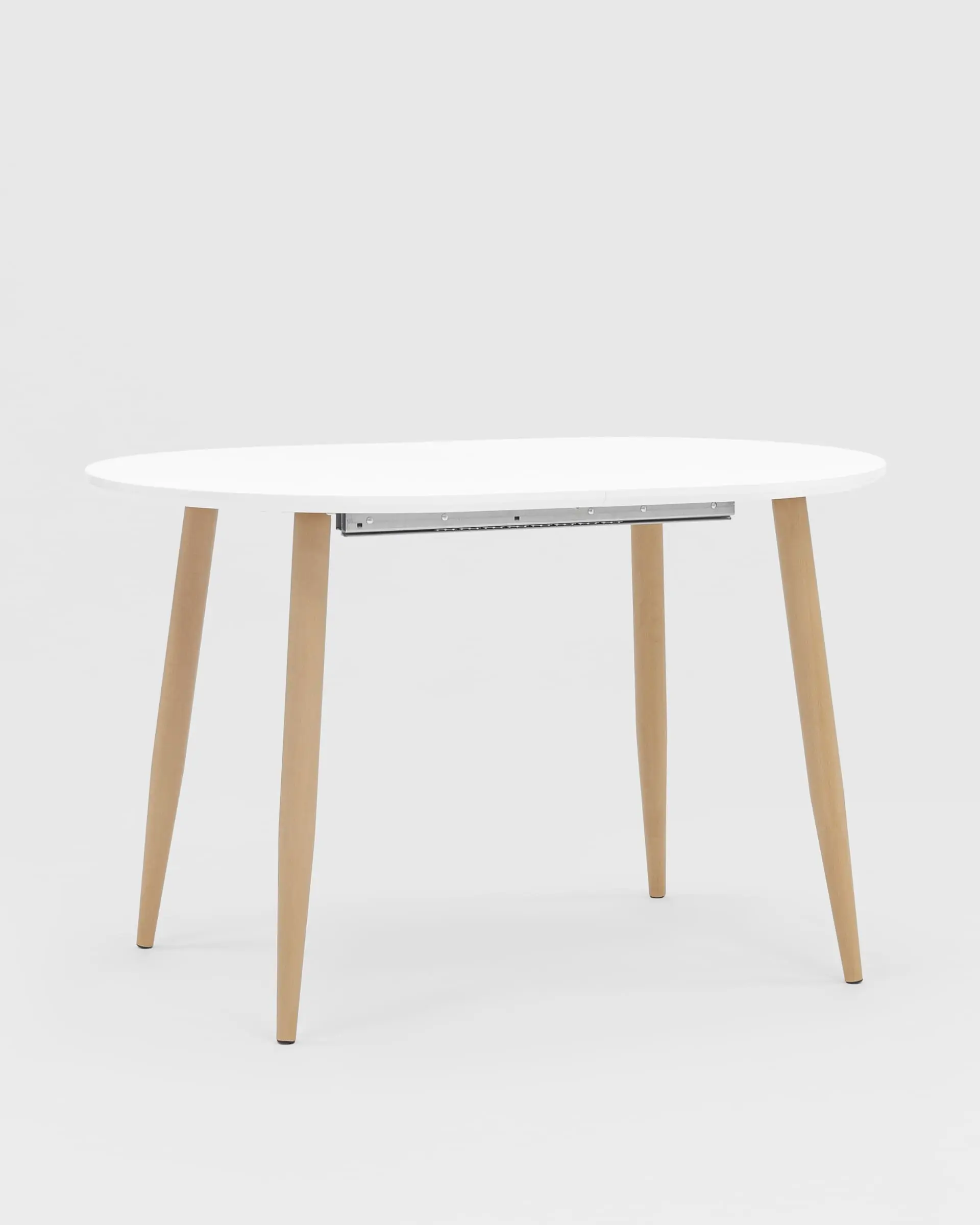 Обеденная группа стол Берген 120-180*80, 4 стула Лион велюр с ромбами лиловый