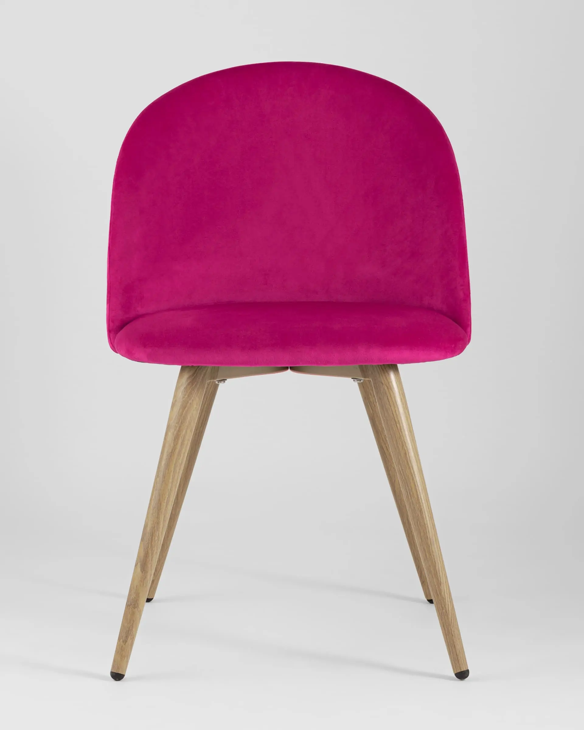 Обеденная группа стол Берген 120-180*80, 4 стула Лион велюр розовый