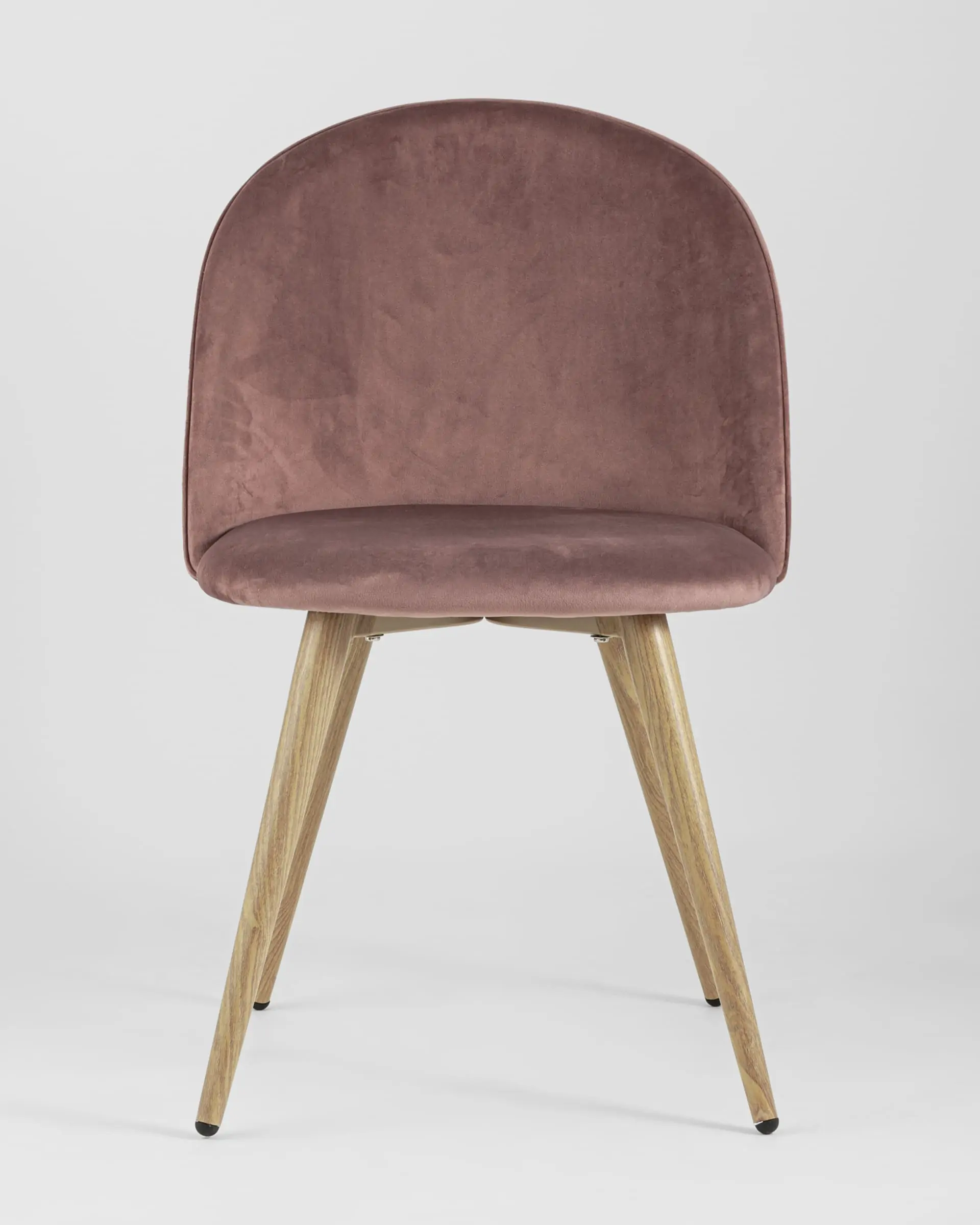 Обеденная группа стол Берген 120-180*80, 4 стула Лион велюр с ромбами розовый