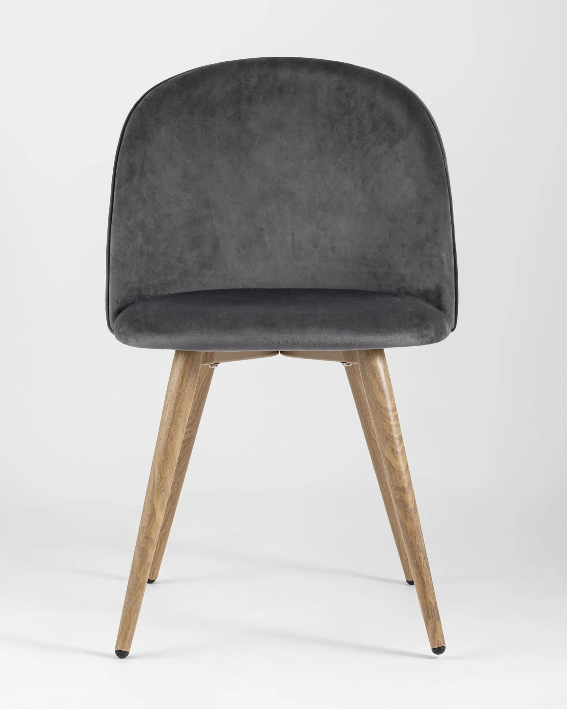 Обеденная группа стол Берген 120-180*80, 4 стула Лион велюр с ромбами серый