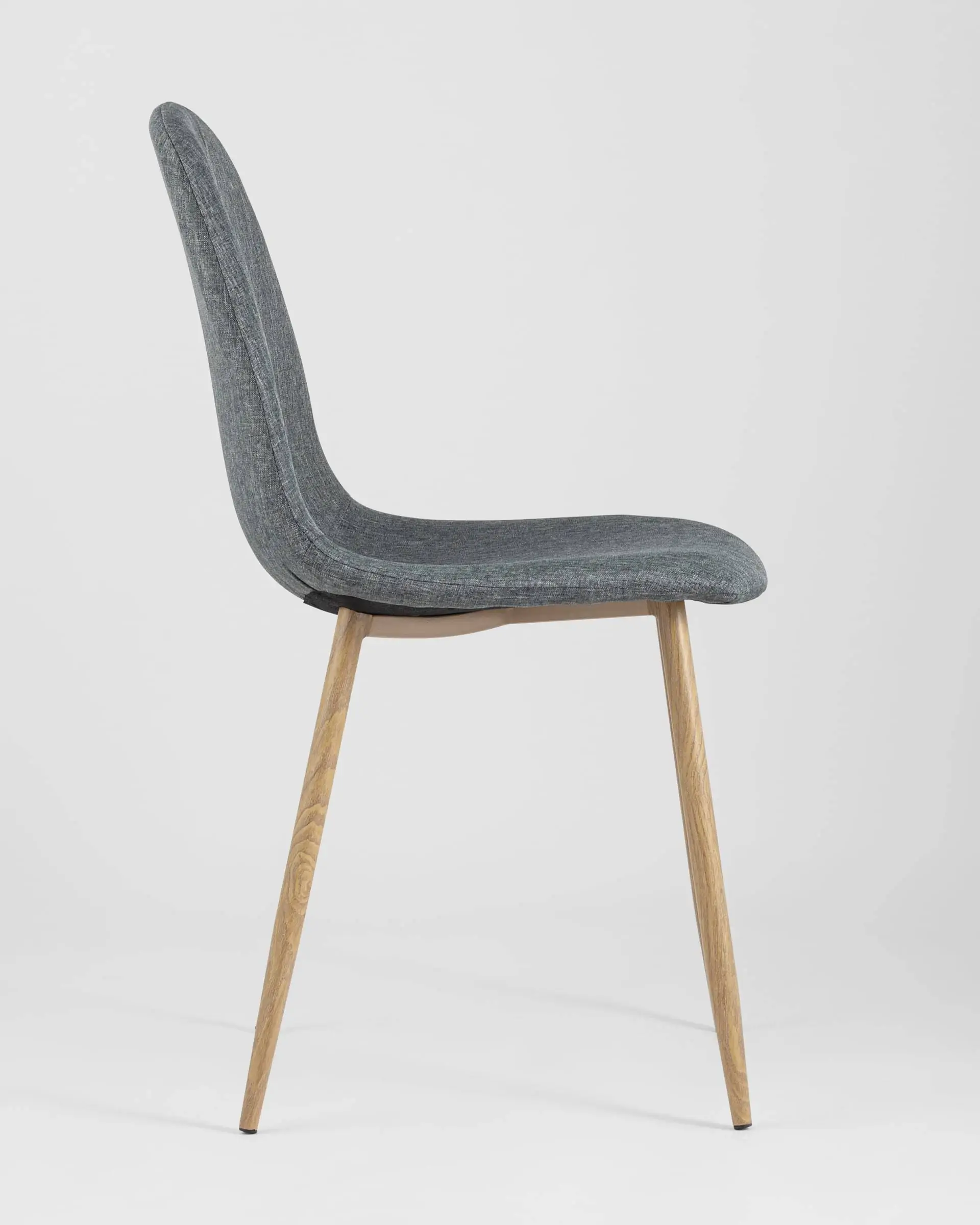 Обеденная группа стол Берген 120-180*80, 4 стула Валенсия темно-серые