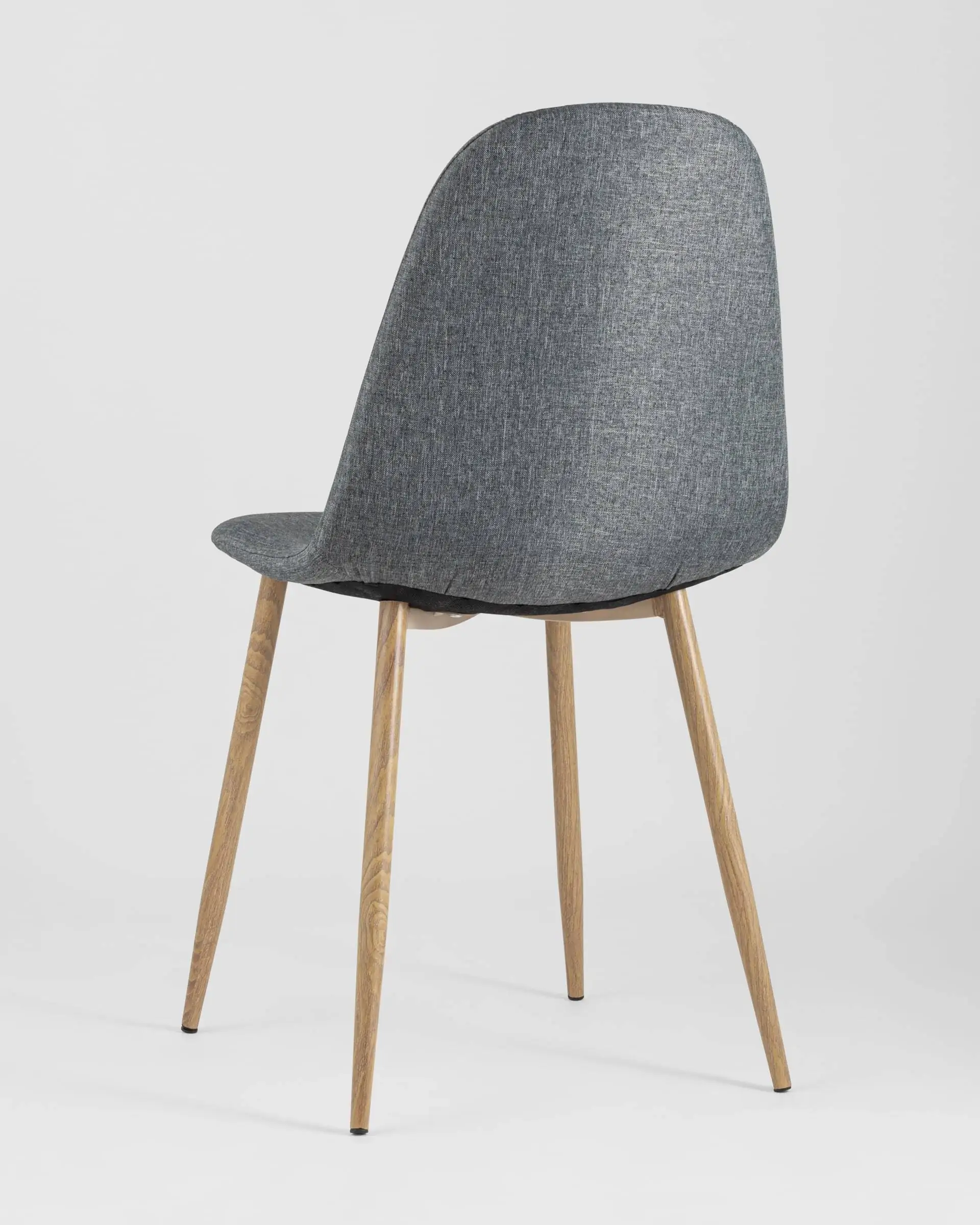 Обеденная группа стол Берген 120-180*80, 4 стула Валенсия темно-серые