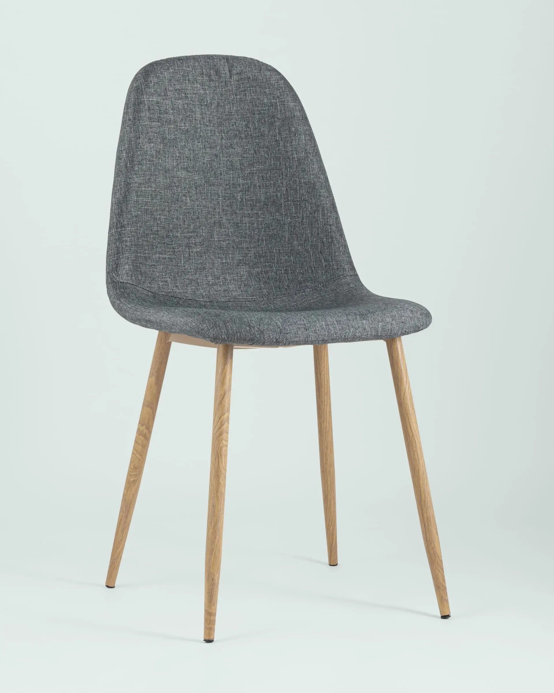 Обеденная группа стол Берген 120-180*80, 4 стула Валенсия темно-серые