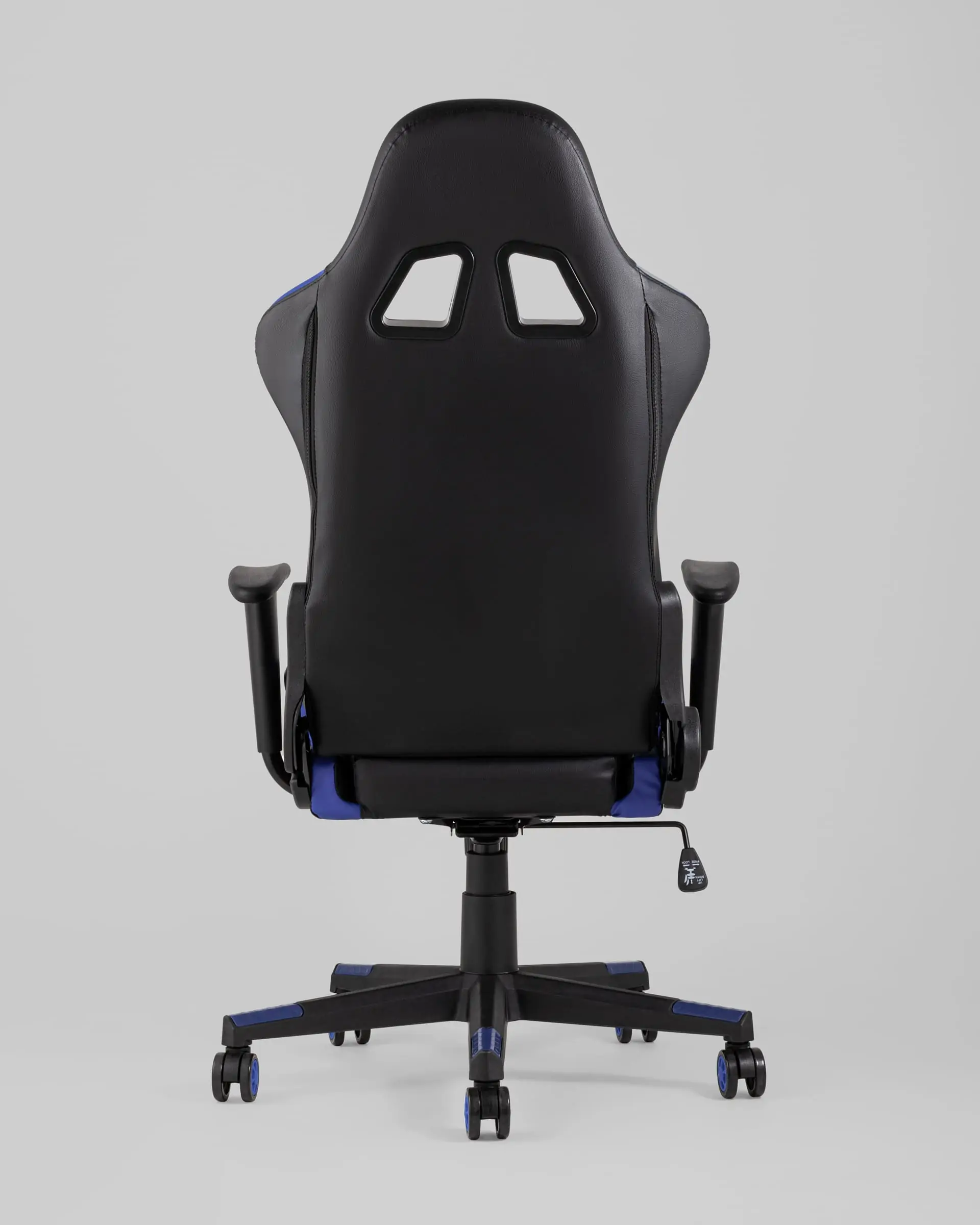 Кресло игровое TopChairs Gallardo синее с подушкой