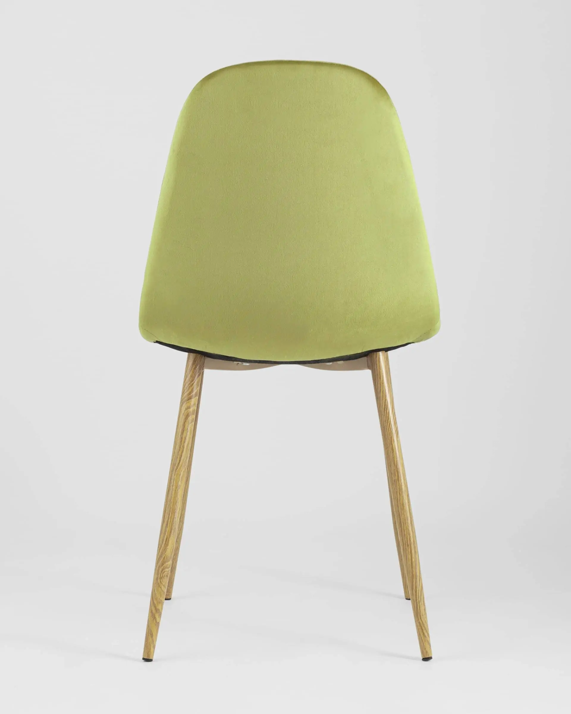 Обеденная группа стол Стокгольм 120-160*80, 4 стула Валенсия велюр фисташковый