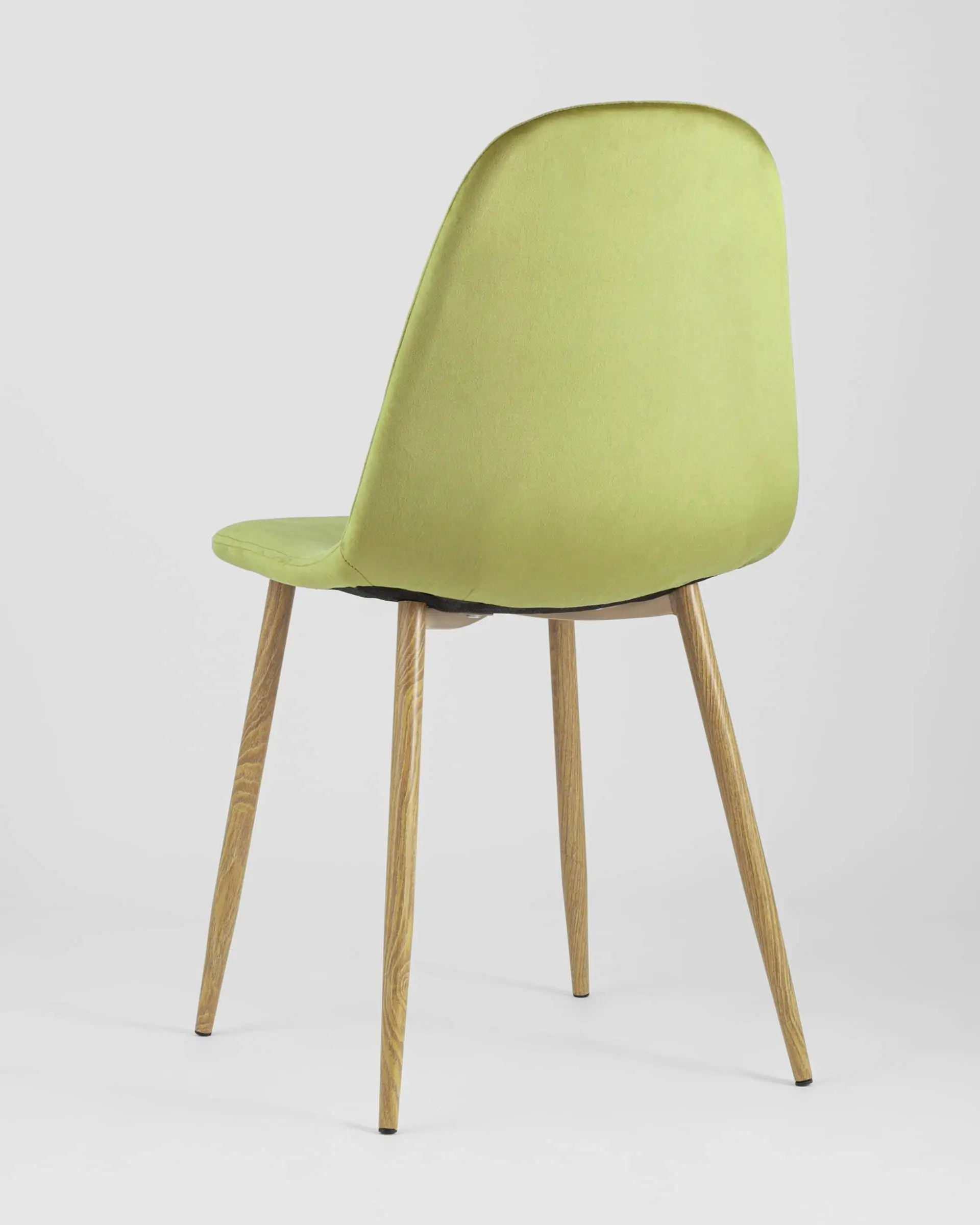 Обеденная группа стол Берген 120-180*80, 4 стула Валенсия велюр фисташковый