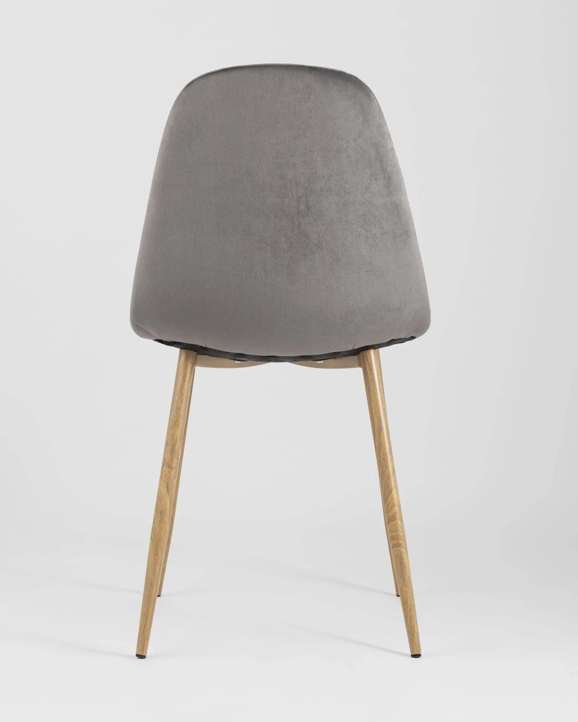 Обеденная группа стол Берген 120-180*80, 4 стула Валенсия велюр серый