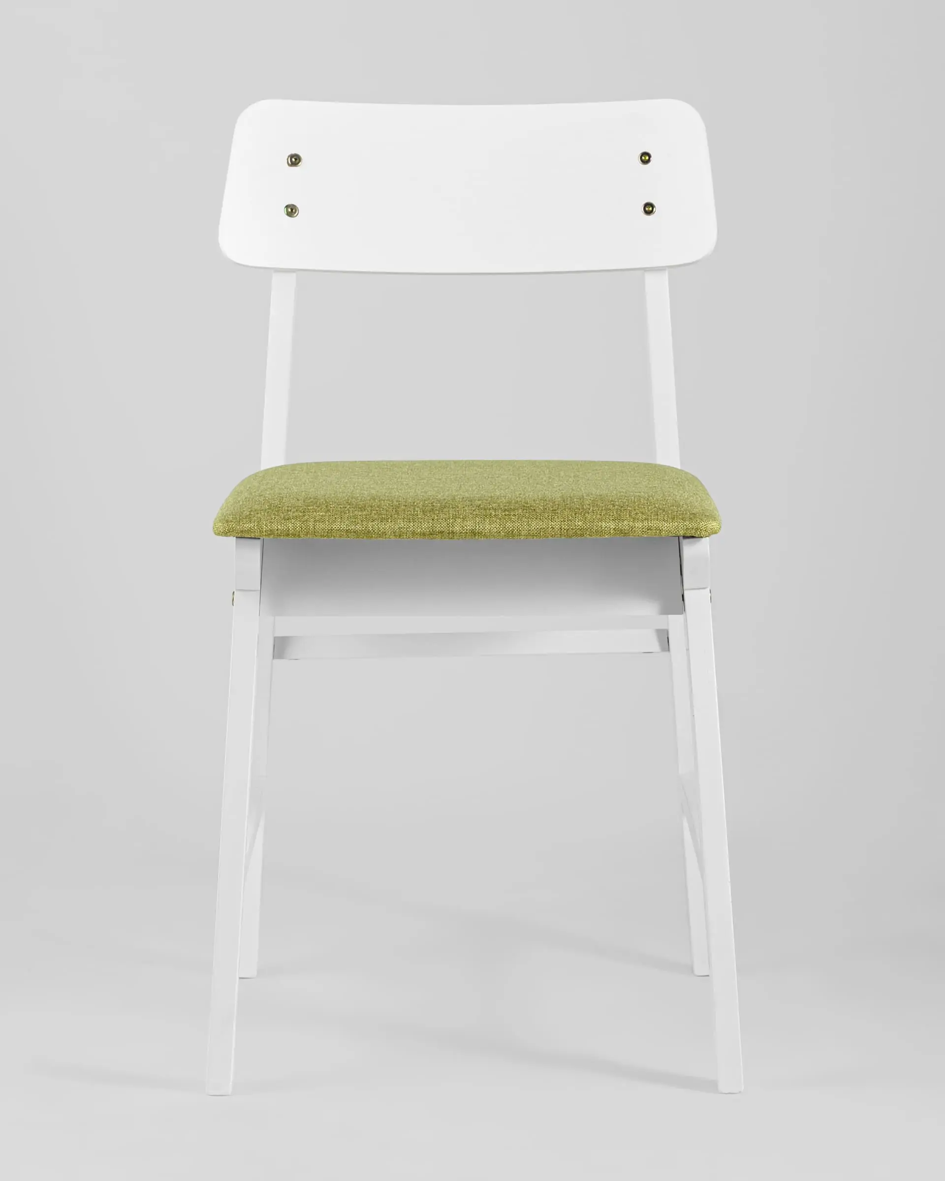 Обеденная группа стол GUDI 120*75 белый, стулья ODEN WHITE оливковые 4 шт.