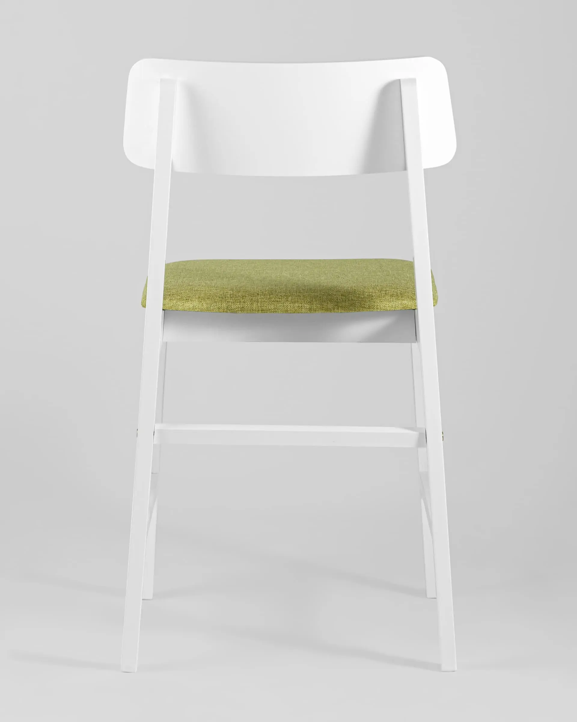 Обеденная группа стол GUDI 120*75 белый, стулья ODEN WHITE оливковые 4 шт.