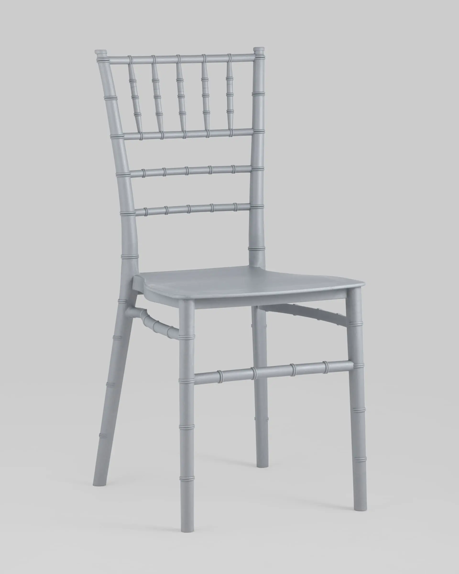 Стул Chiavari (Кьявари) пластик серебряный