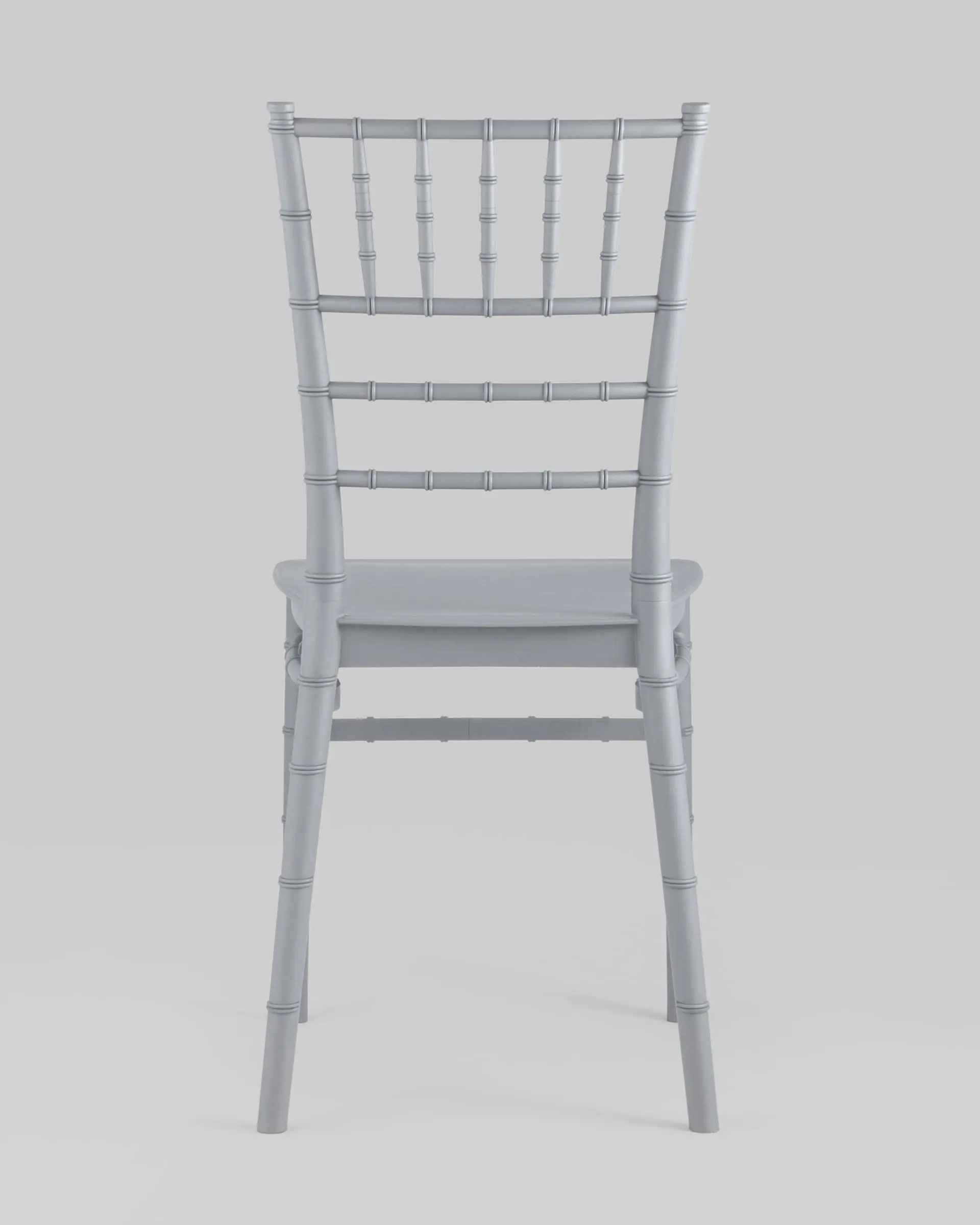 Стул Chiavari (Кьявари) пластик серебряный