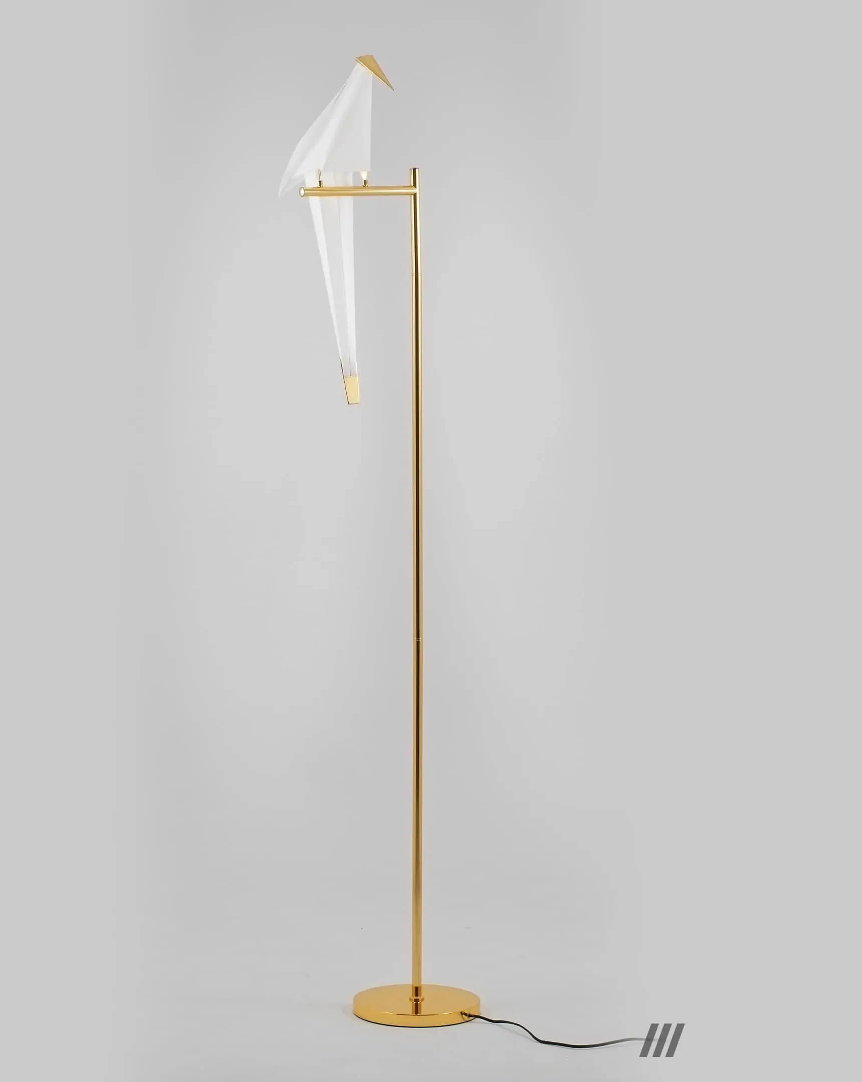 Светодиодный торшер с птичкой Moderli V3074-1FL origami Birds 1*LED*6W