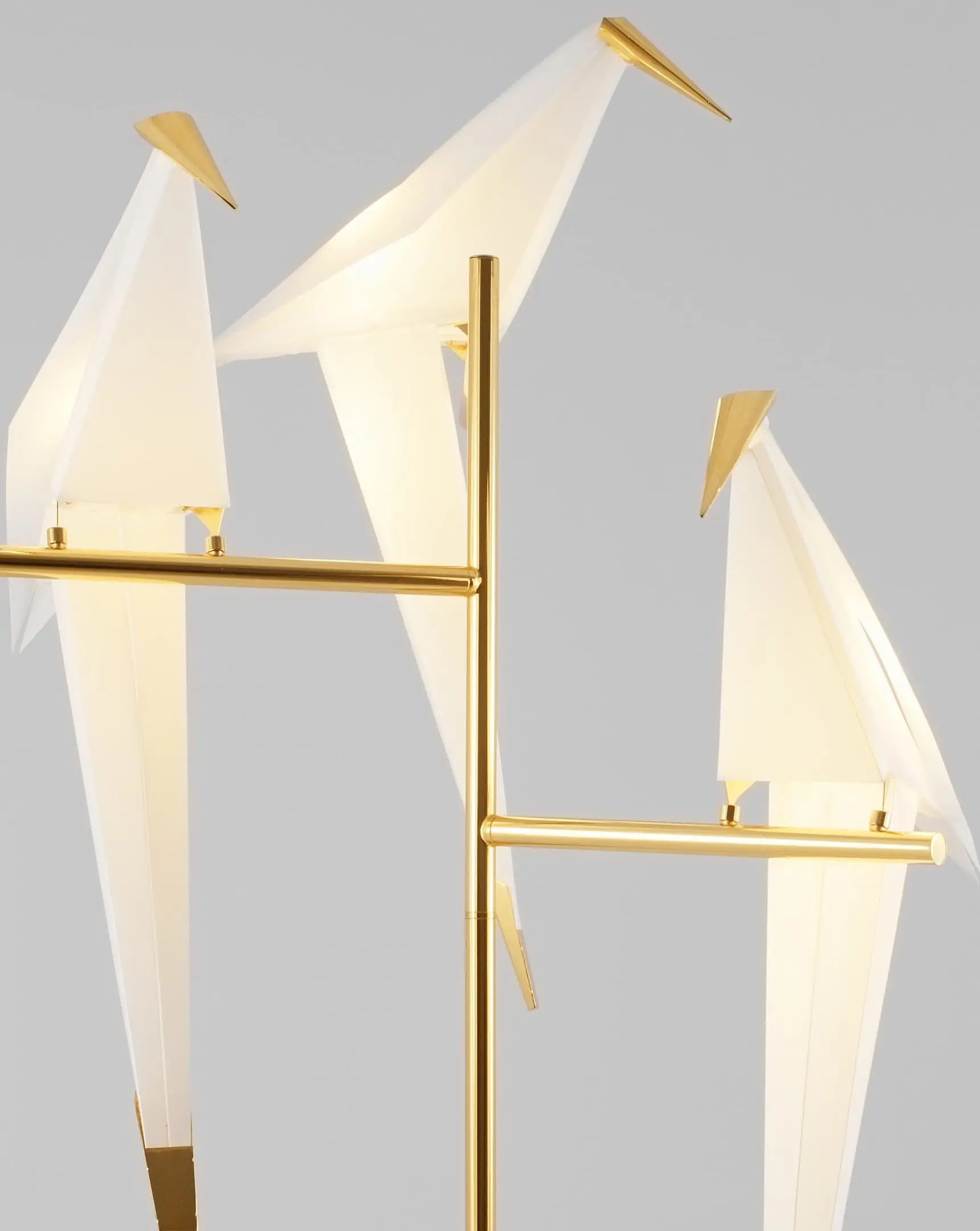 Светодиодный торшер Moderli V3075-3FL origami Birds 3*LED*6W с птицами