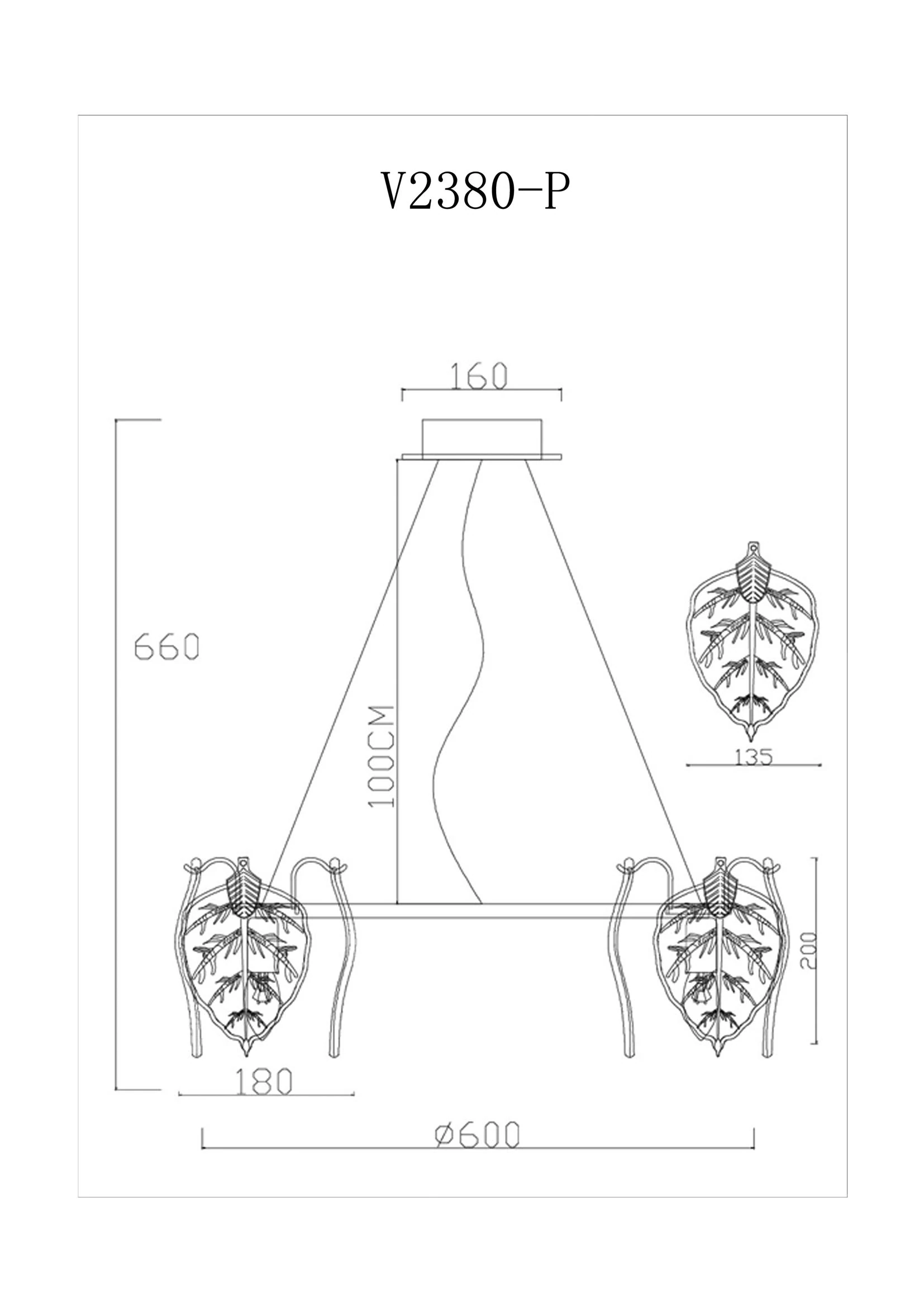 Хрустальная подвесная люстра Moderli V2380-P Shine