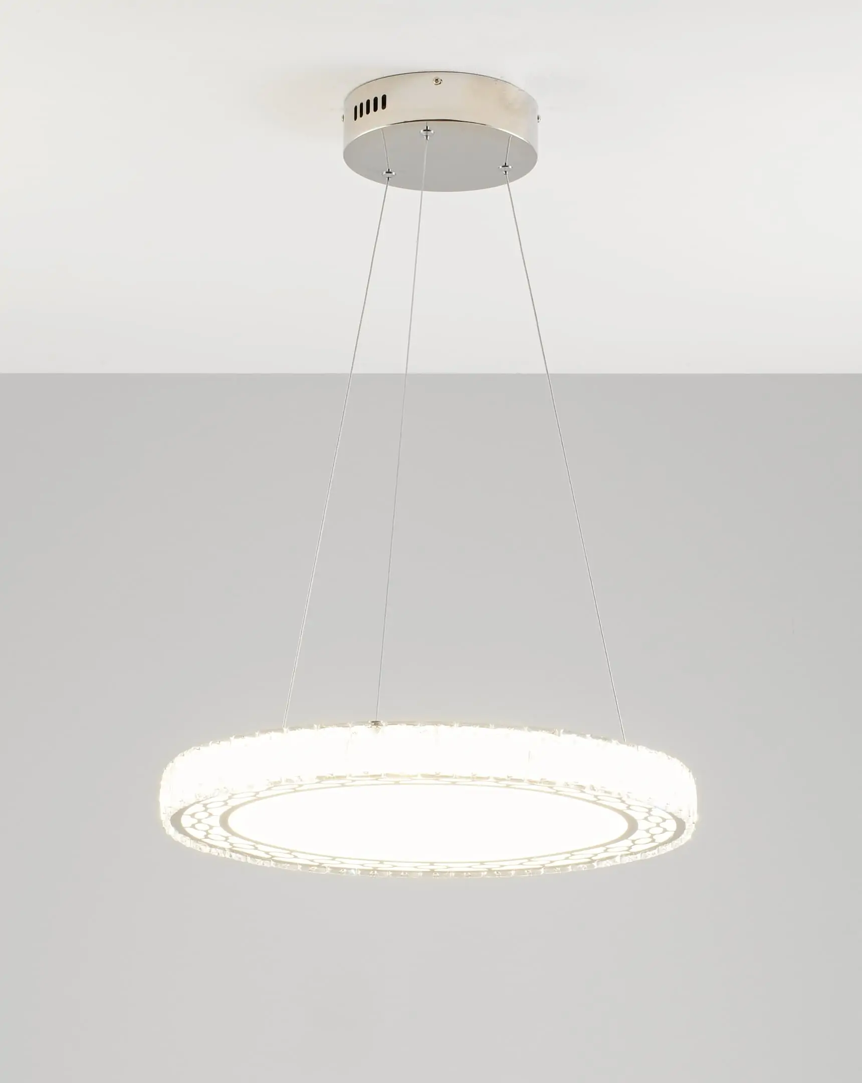 Светодиодная подвесная люстра Moderli V1600-PL Ice