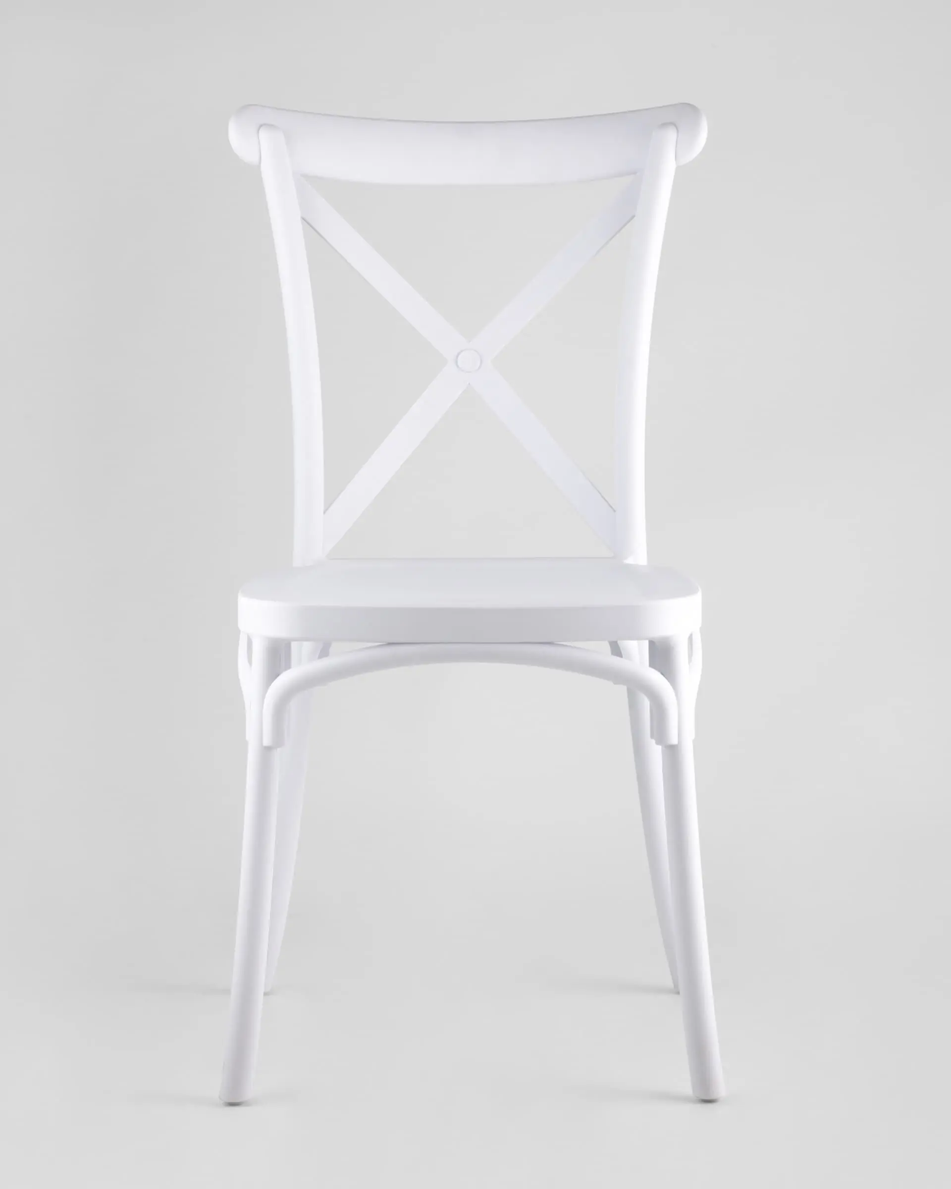 Стул Кроссо пластиковый белый