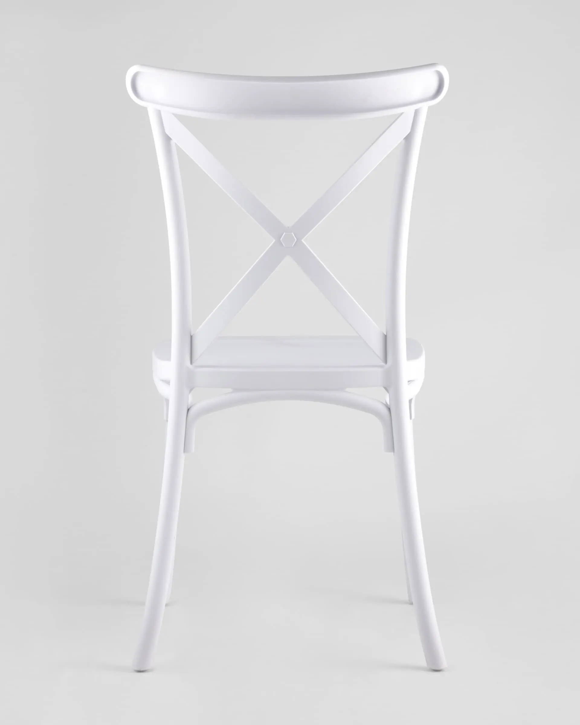 Стул Кроссо пластиковый белый