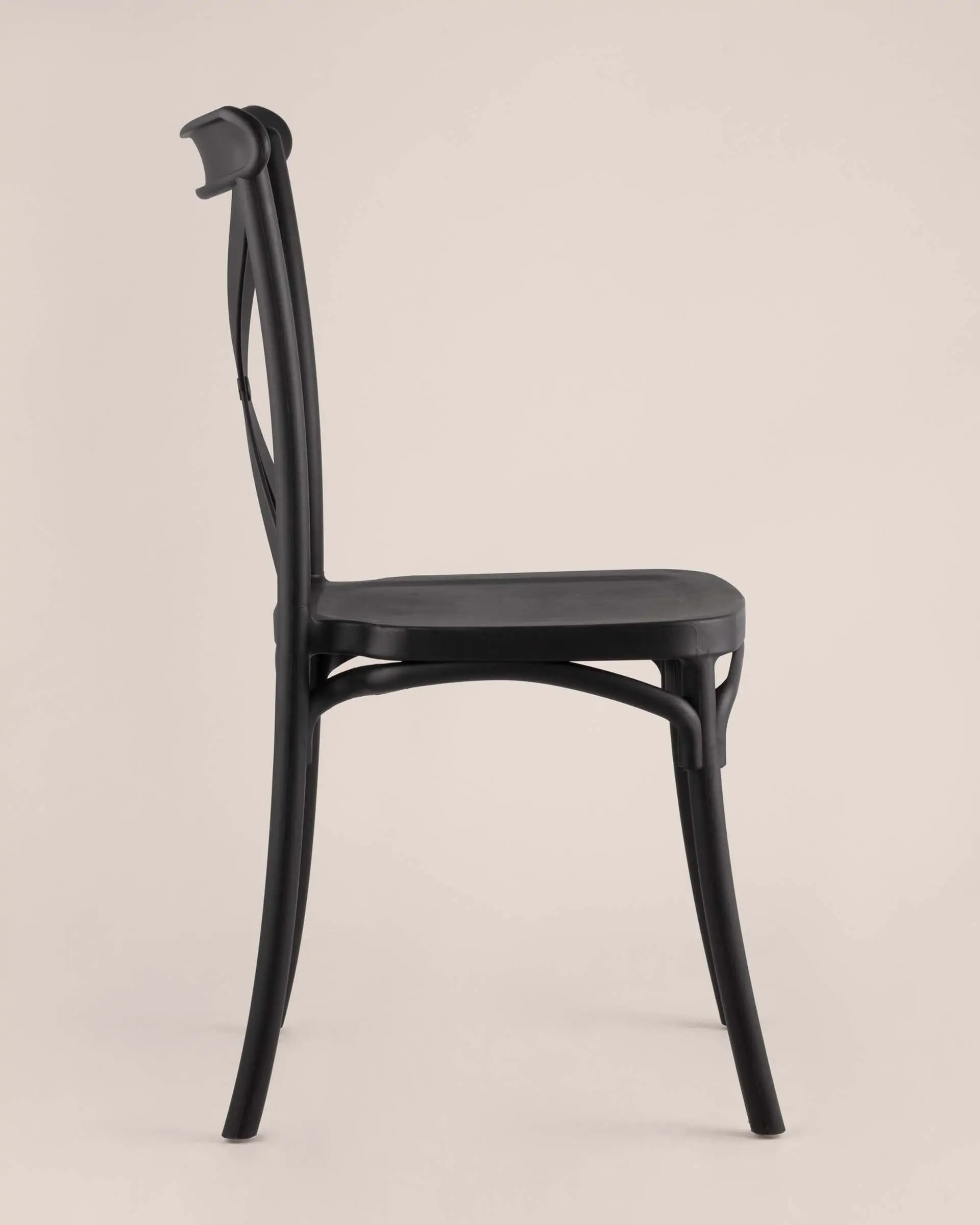 Стул Кроссо пластиковый черный