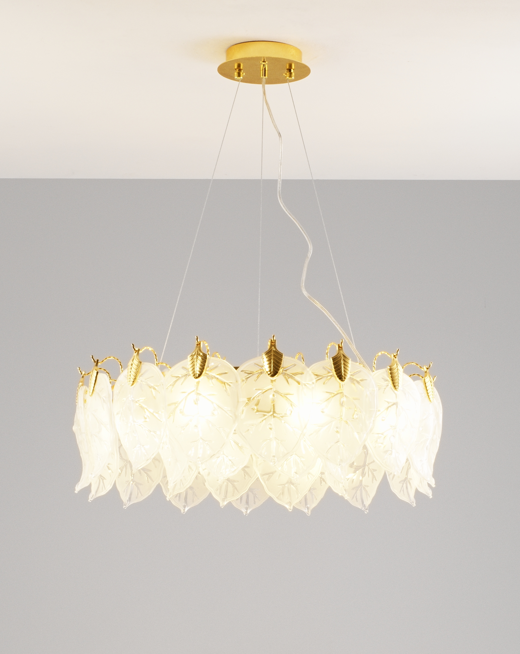 Хрустальная подвесная люстра Moderli V2380-P Shine