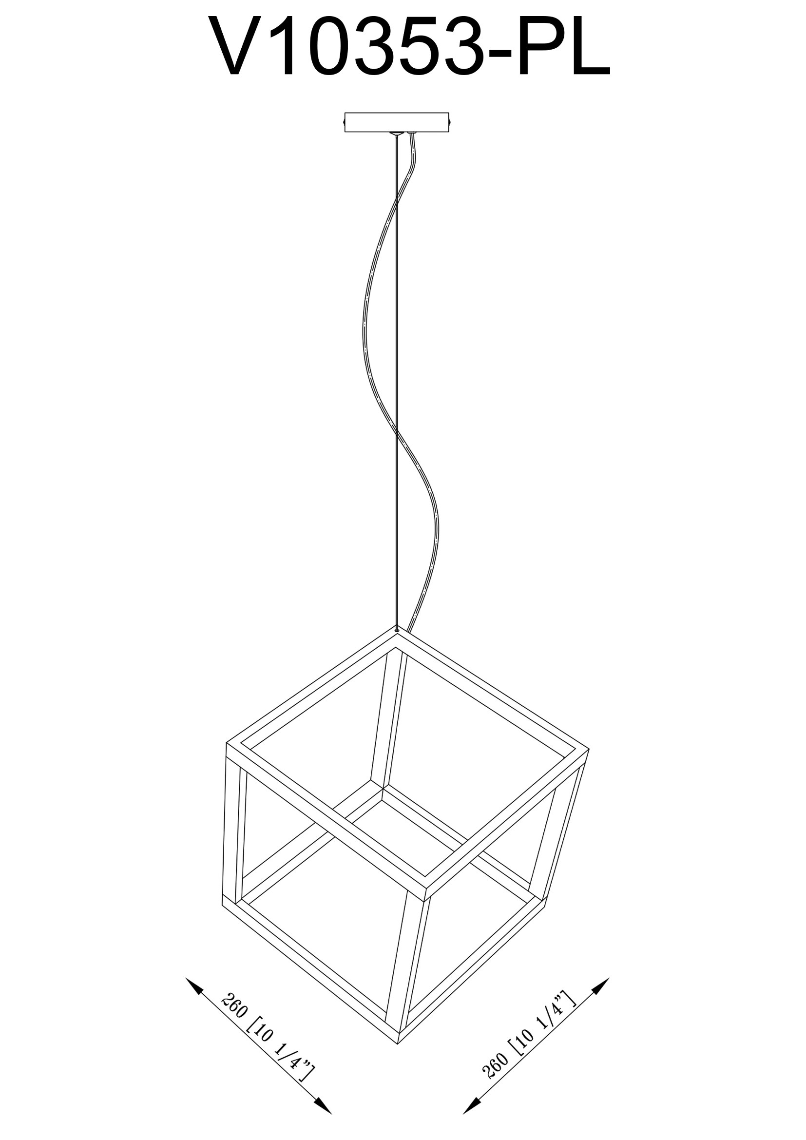 Светильник подвесной Moderli V10353-PL Grape