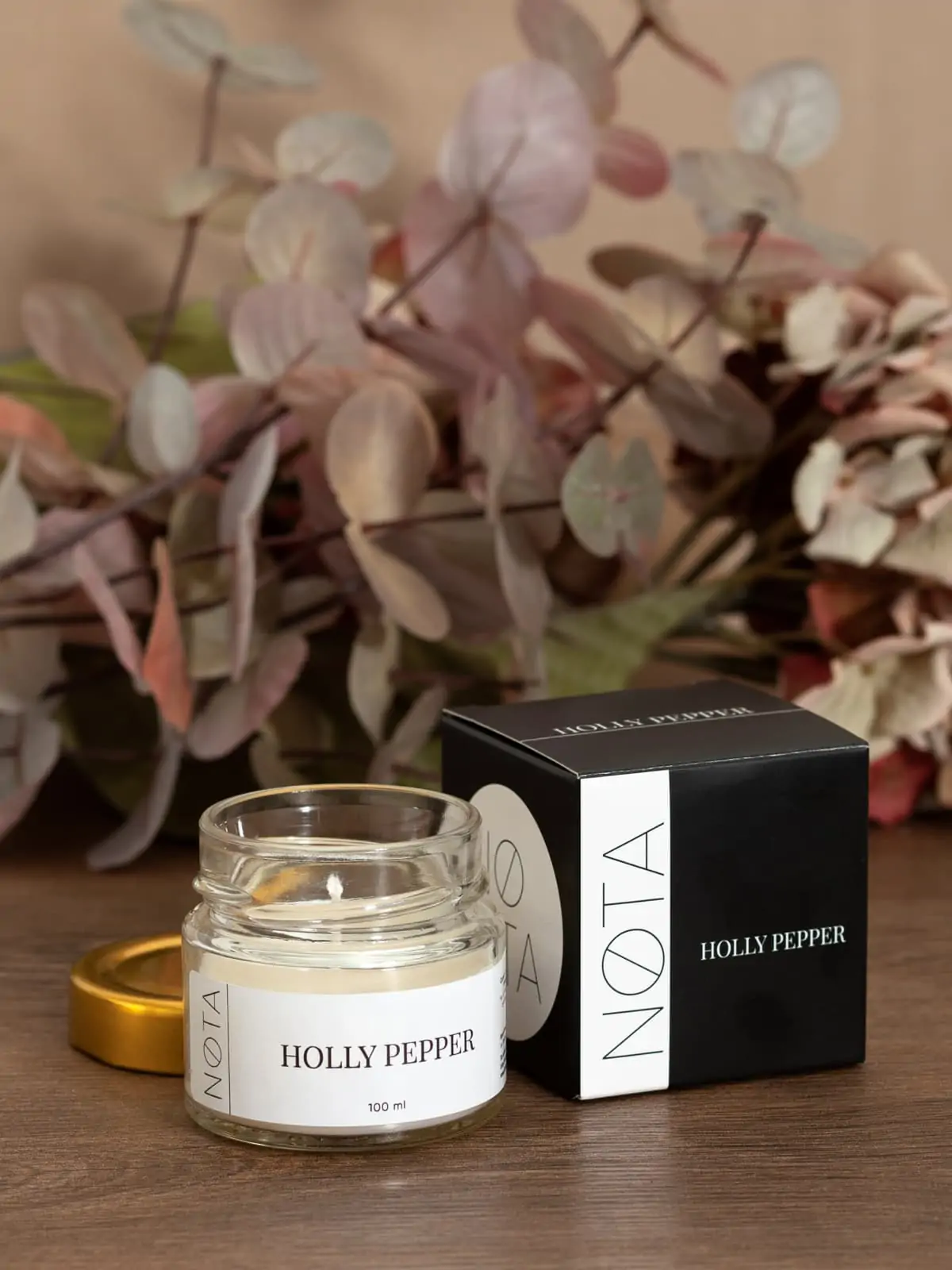 Свеча ароматическая Nota Holly pepper, 100 мл