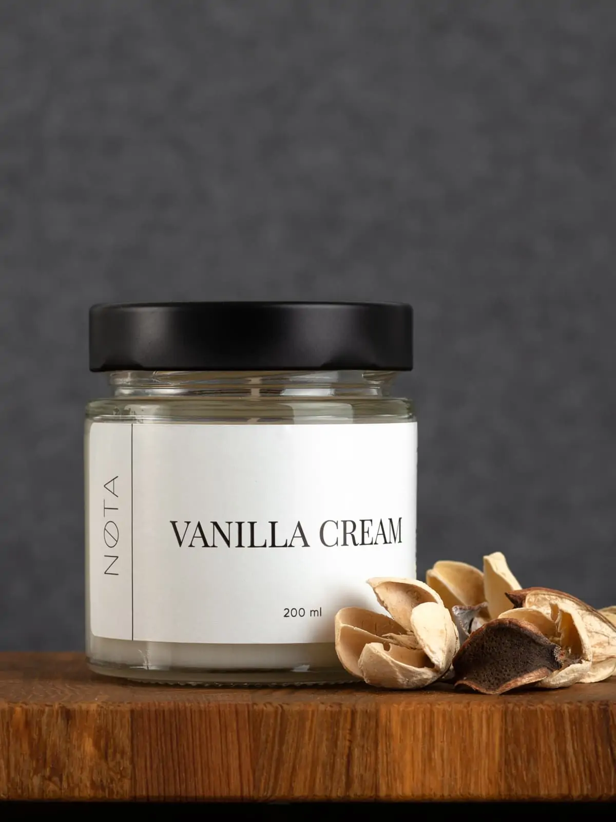 Свеча ароматическая Nota Vanilla cream, 200 мл