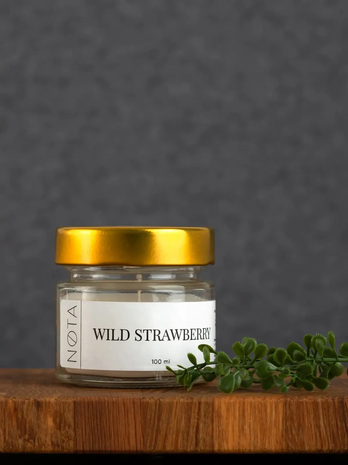 Свеча ароматическая Nota Wild strawberry, 100 мл