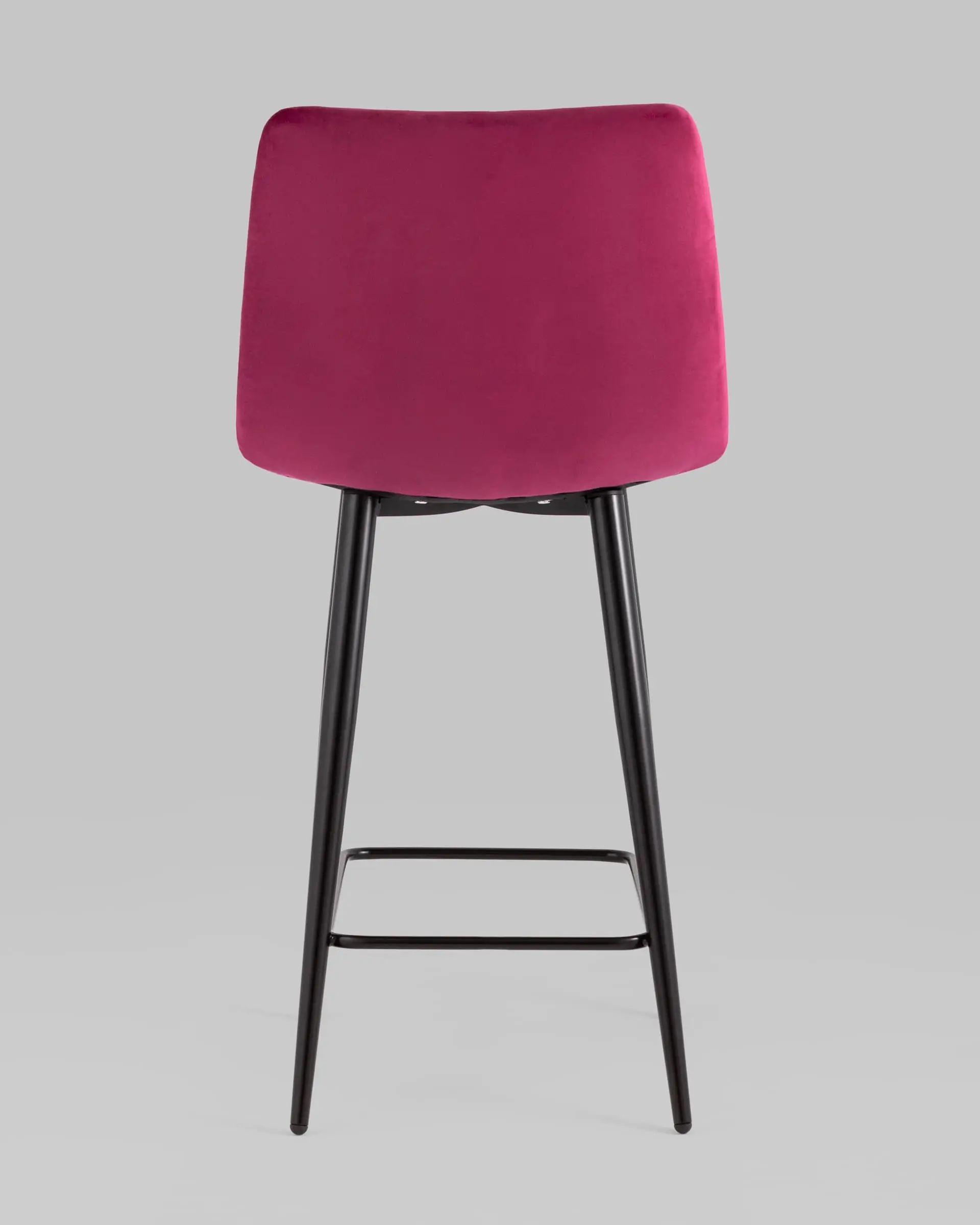 Стул полубарный Джанго велюр винный высота сиденья 60 см